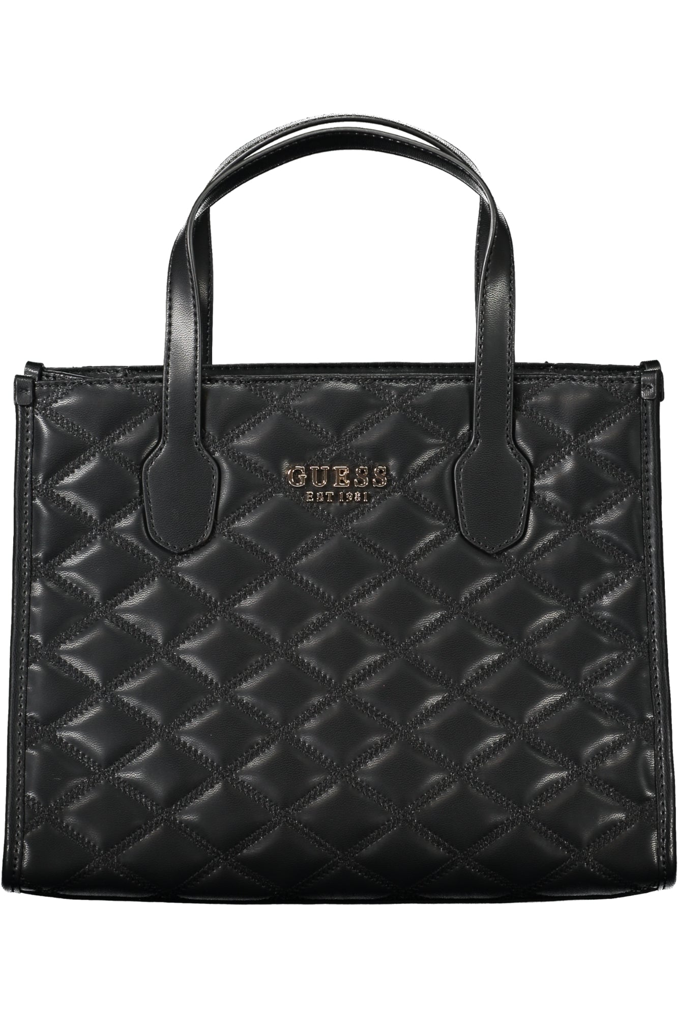 BOLSO NEGRO DE MUJER GUESS JEANS 