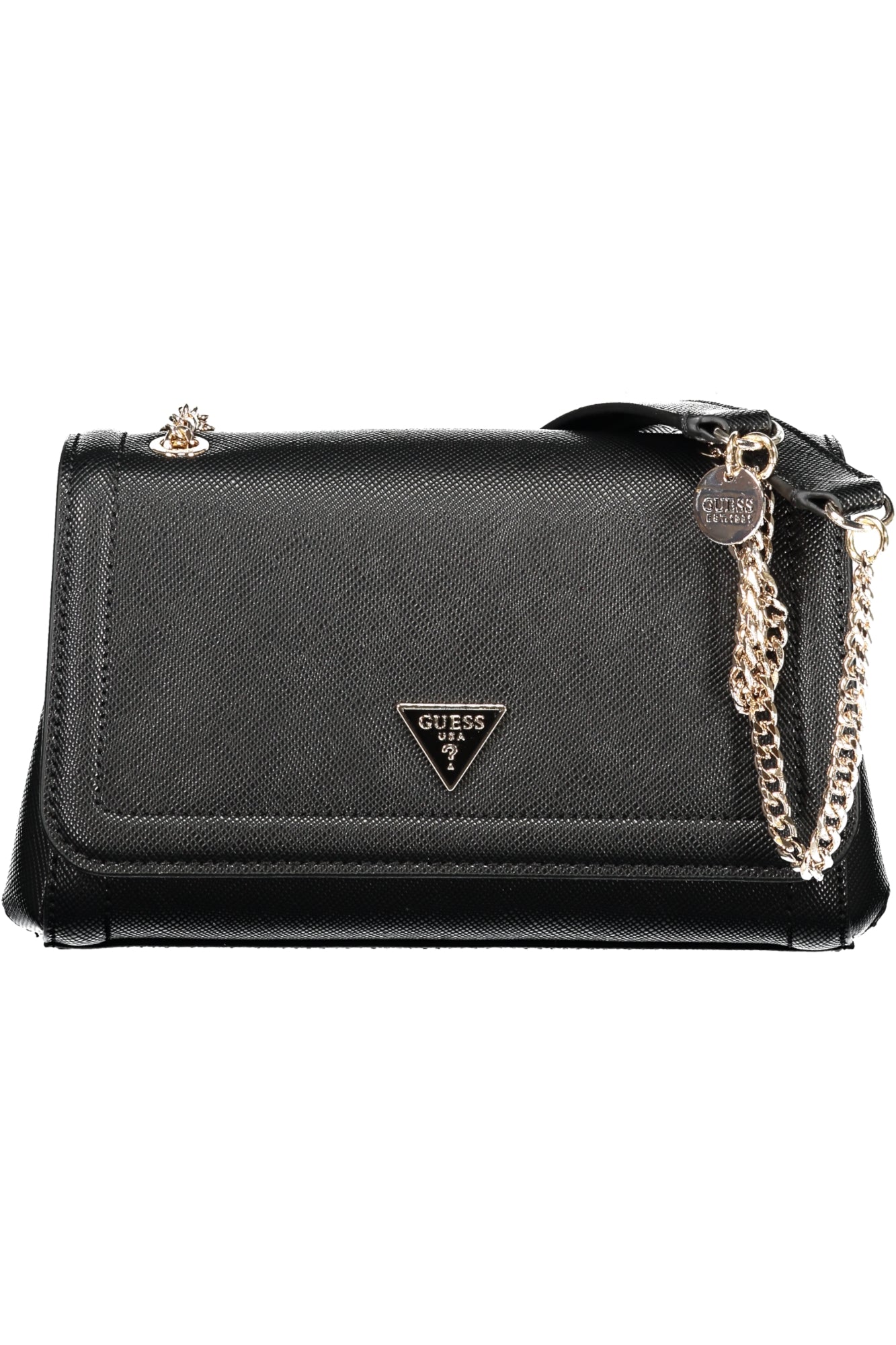 BOLSO NEGRO DE MUJER GUESS JEANS 