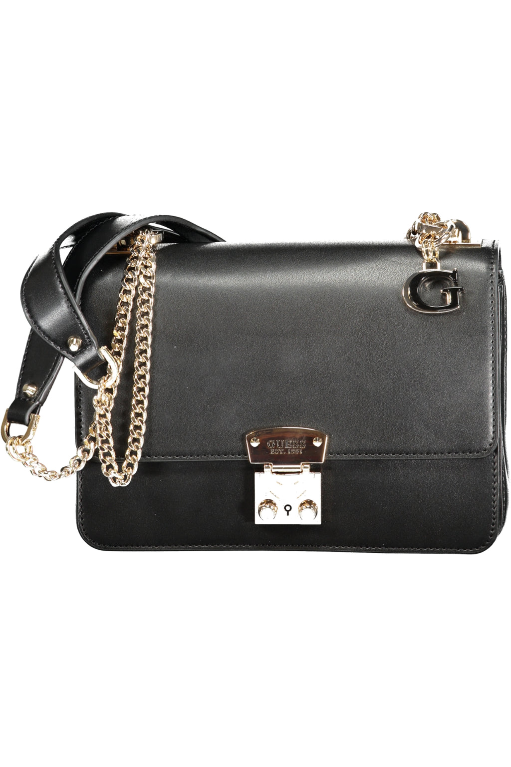 BOLSO NEGRO DE MUJER GUESS JEANS 