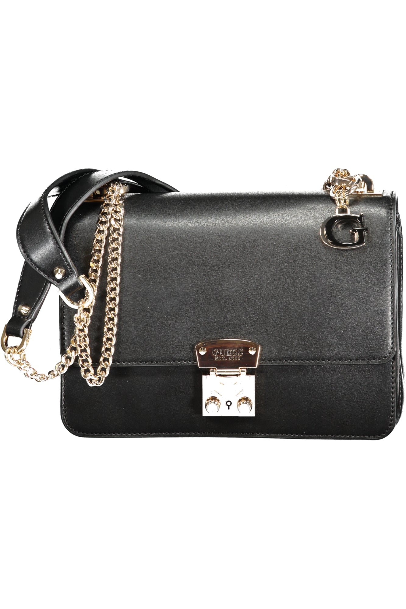 BOLSO NEGRO DE MUJER GUESS JEANS 