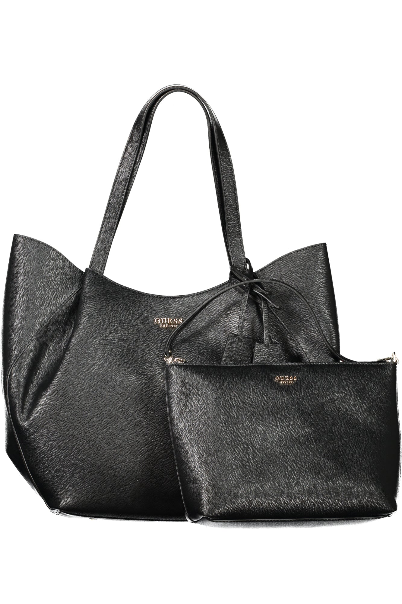 BOLSO NEGRO DE MUJER GUESS JEANS 