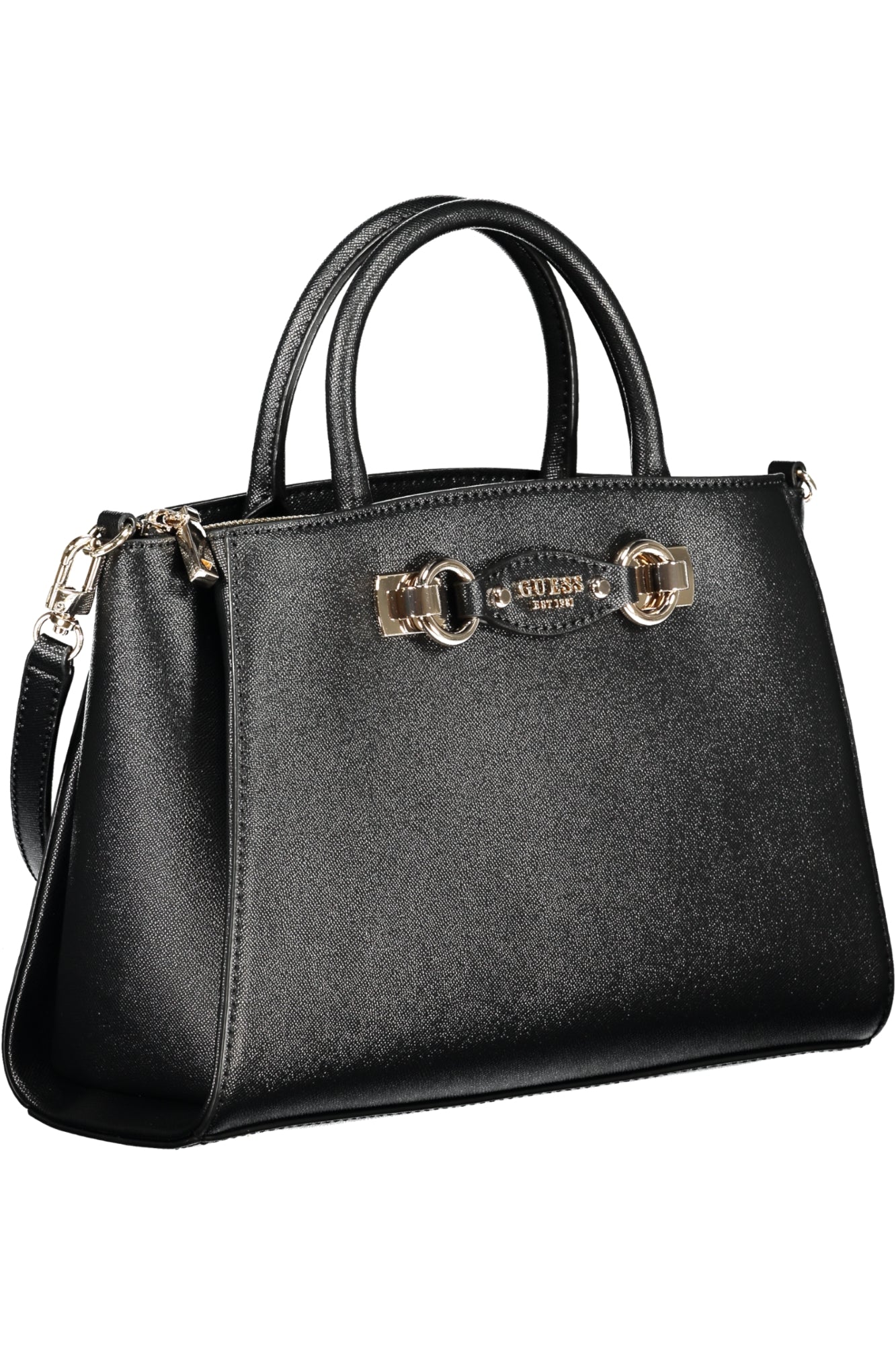 BOLSO NEGRO DE MUJER GUESS JEANS 