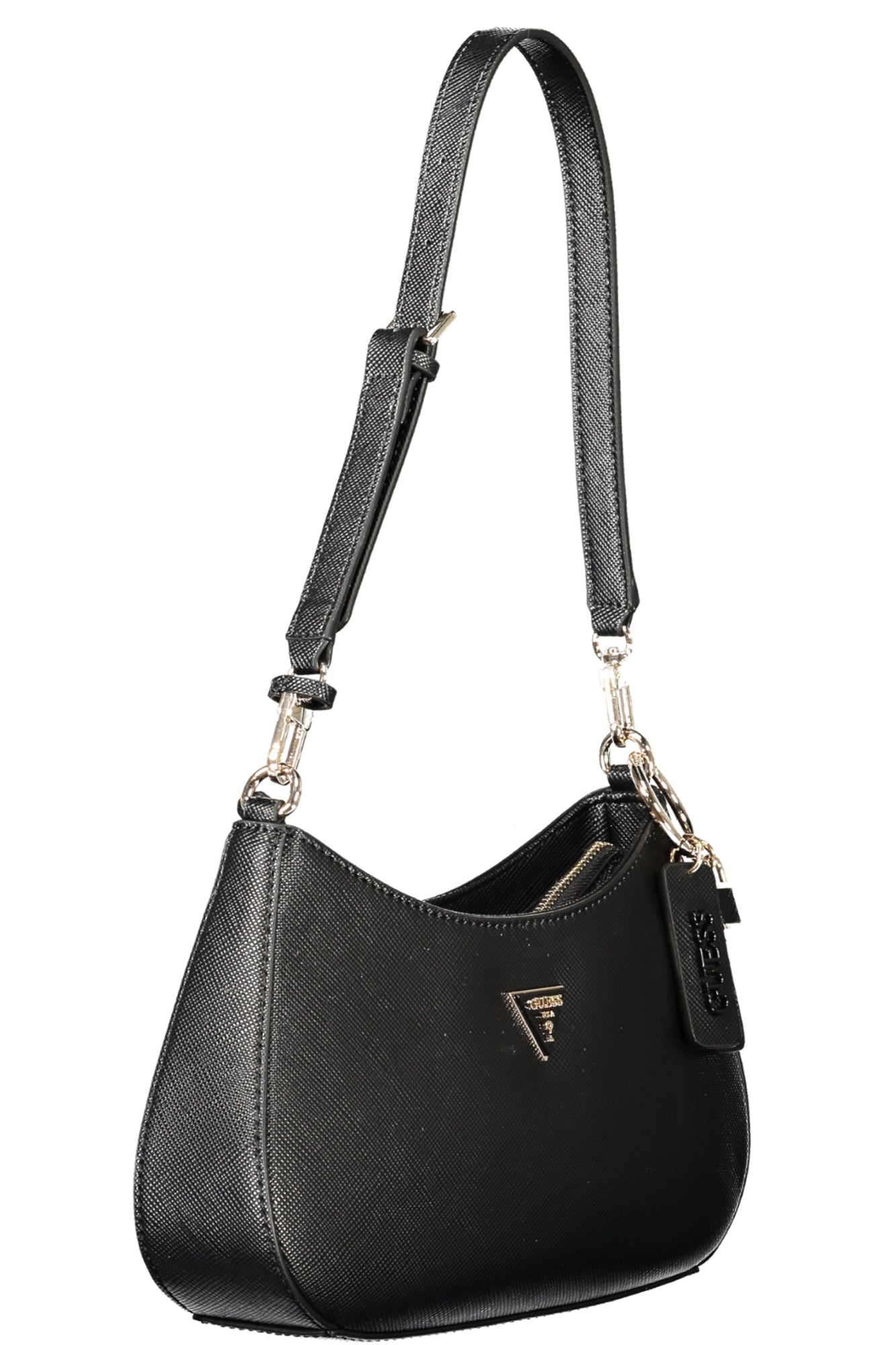 BOLSO NEGRO DE MUJER GUESS JEANS 