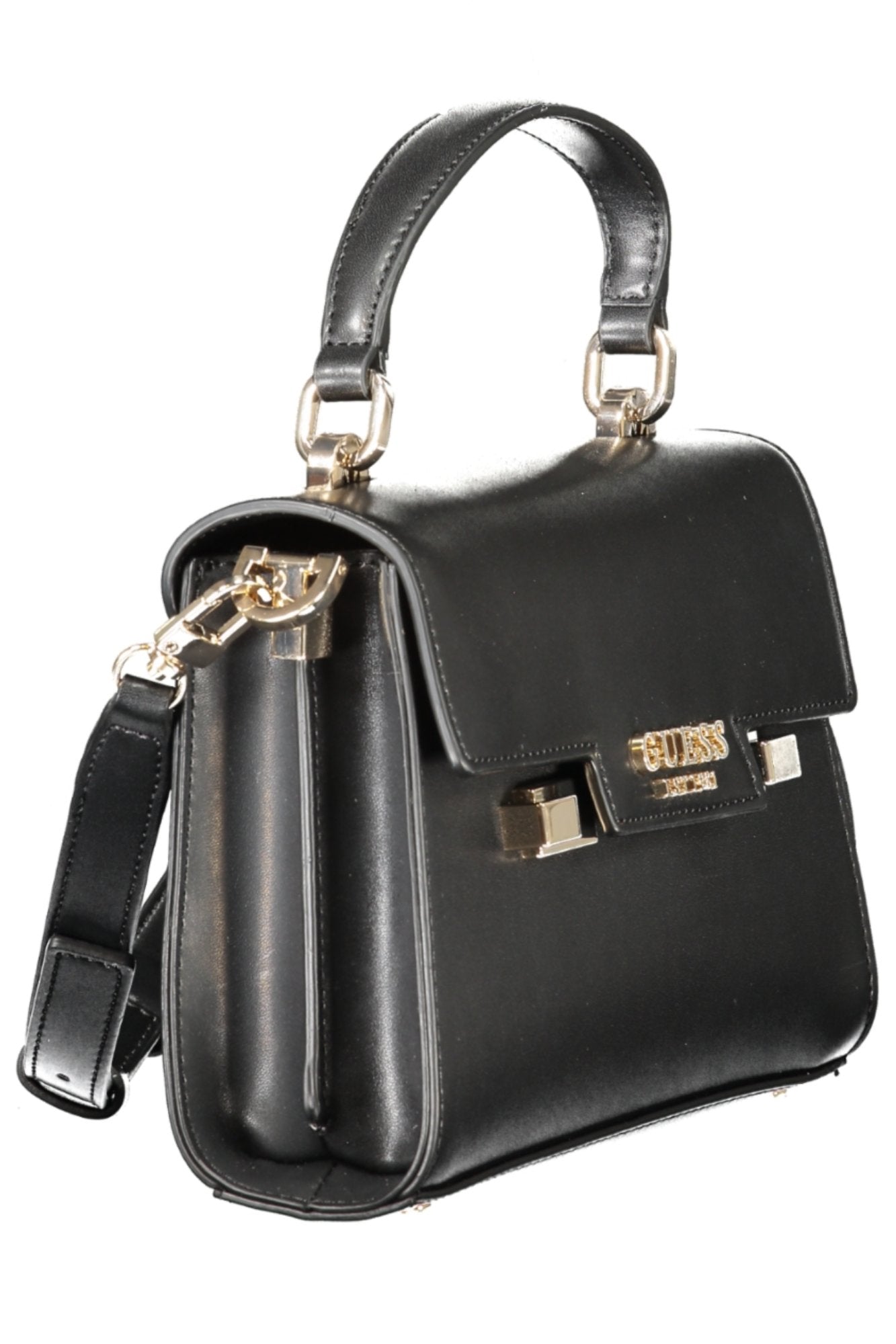 BOLSO NEGRO DE MUJER GUESS JEANS 