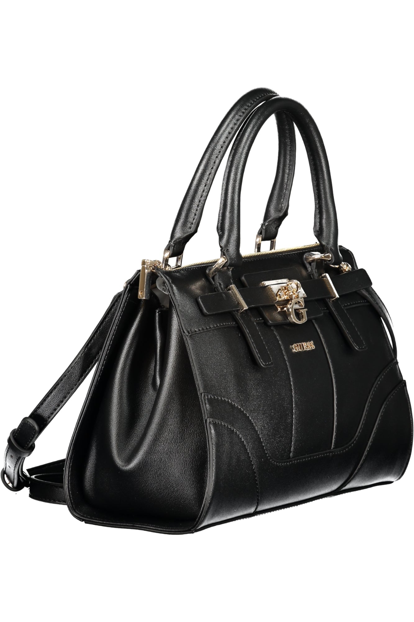 BOLSO NEGRO DE MUJER GUESS JEANS 
