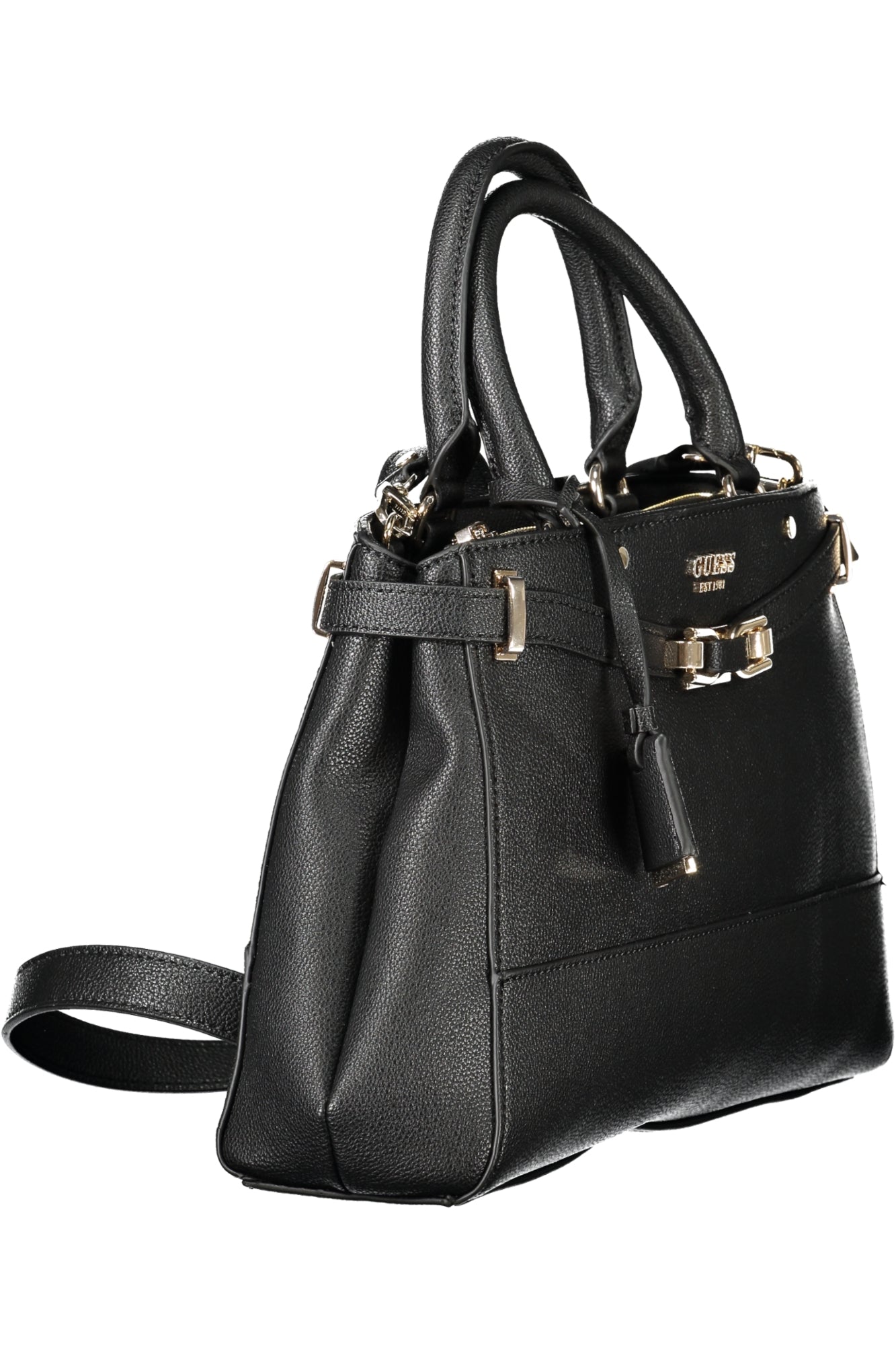 BOLSO NEGRO DE MUJER GUESS JEANS 