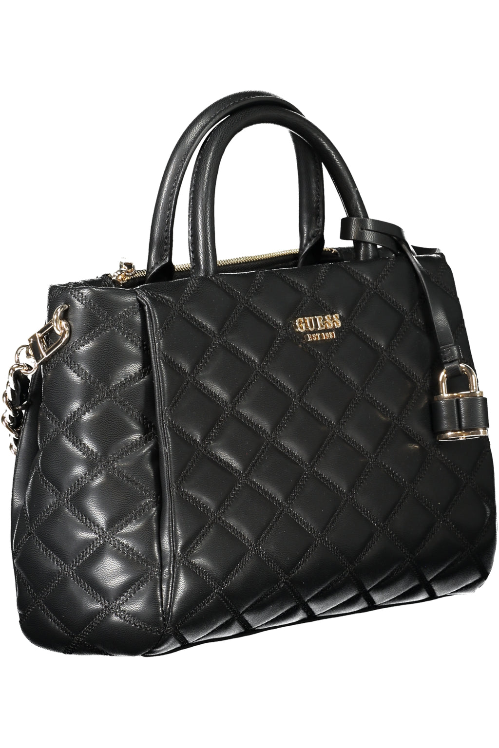 BOLSO NEGRO DE MUJER GUESS JEANS 