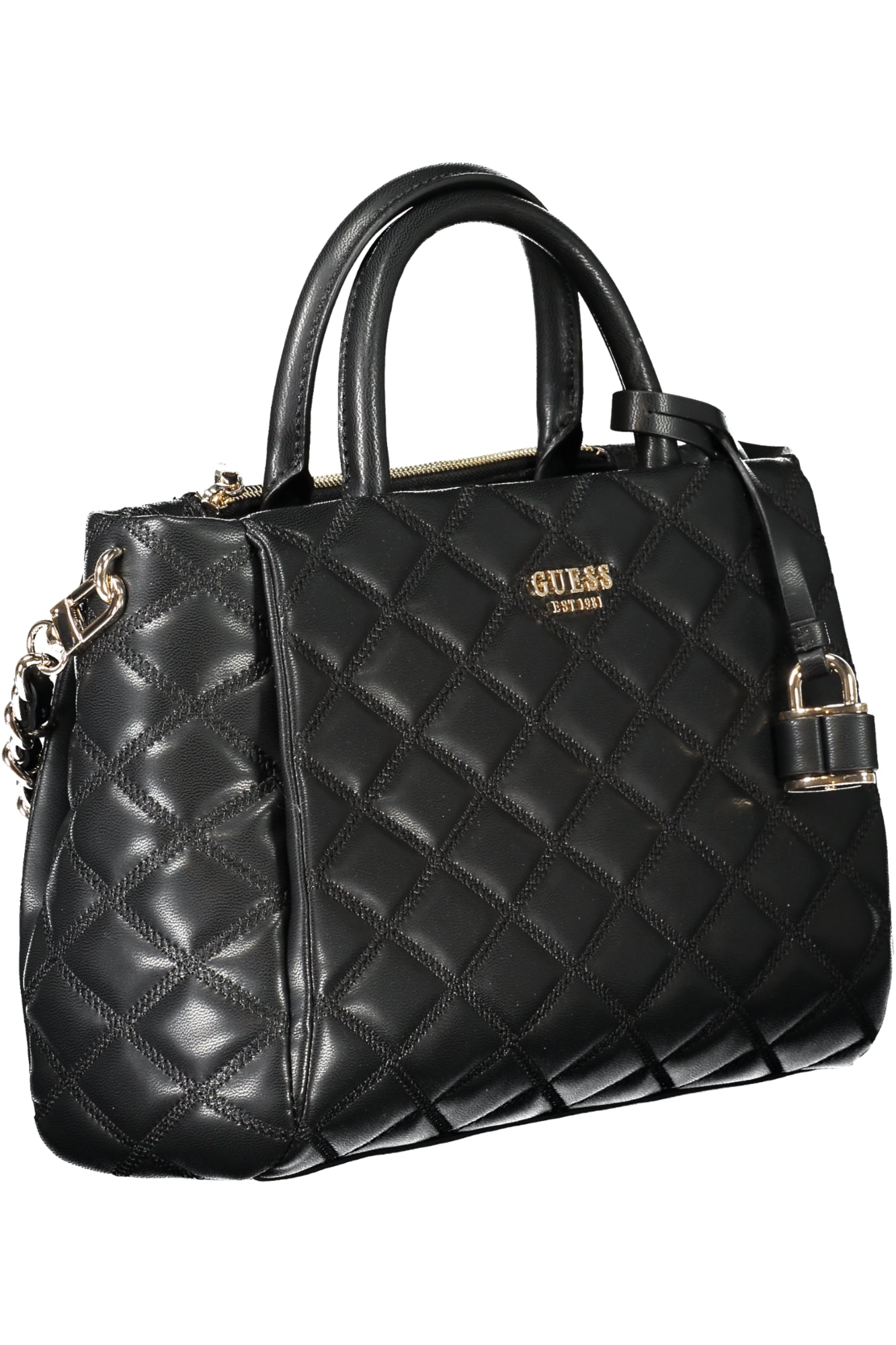 BOLSO NEGRO DE MUJER GUESS JEANS 