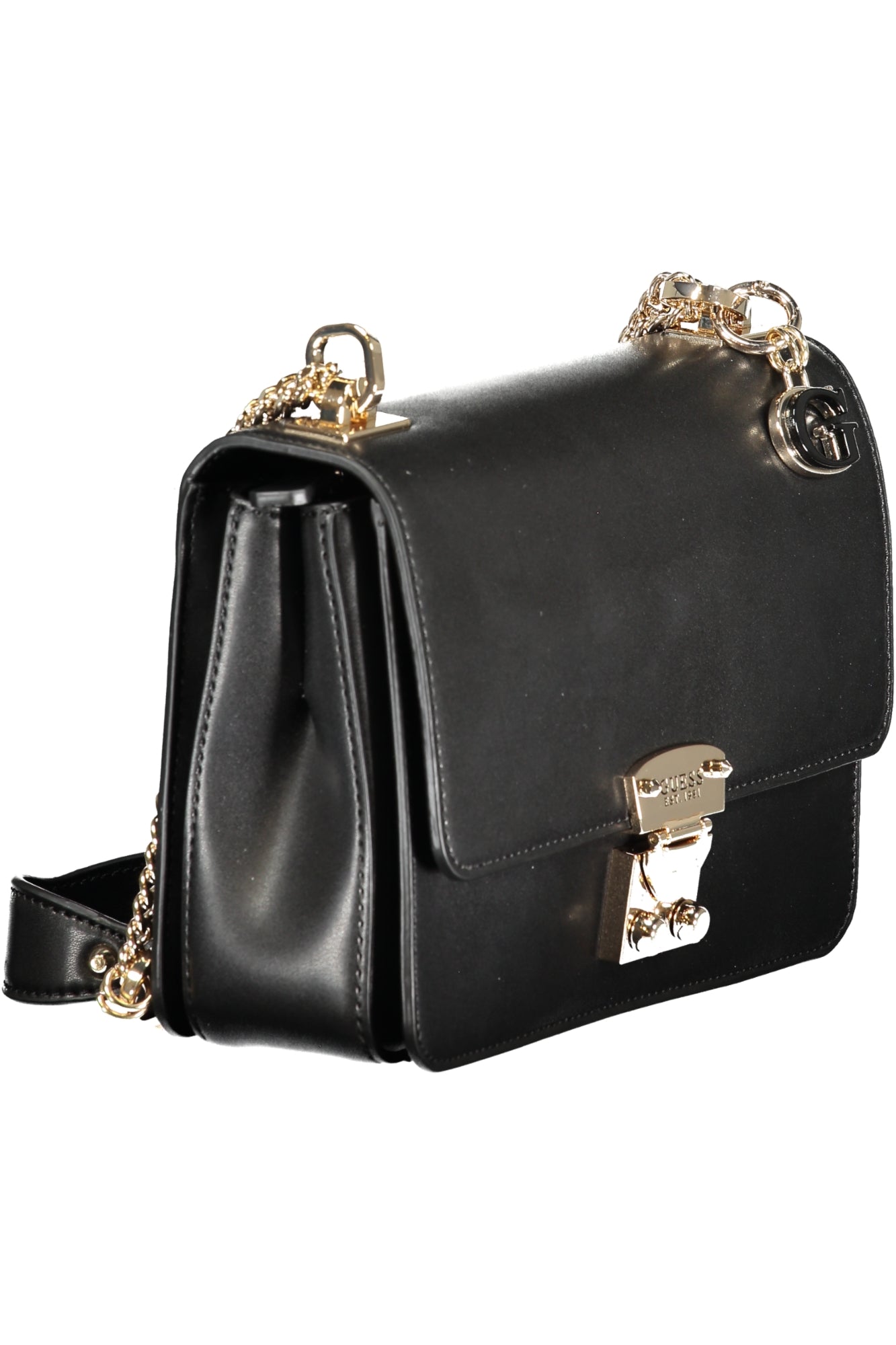 BOLSO NEGRO DE MUJER GUESS JEANS 