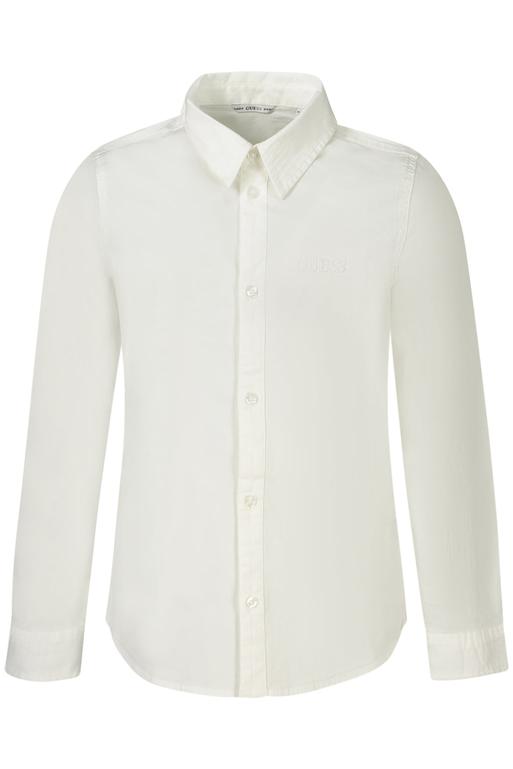 GUESS JEANS LONG-SLEEVED SHIRT FOR CHILDREN, WHITE 