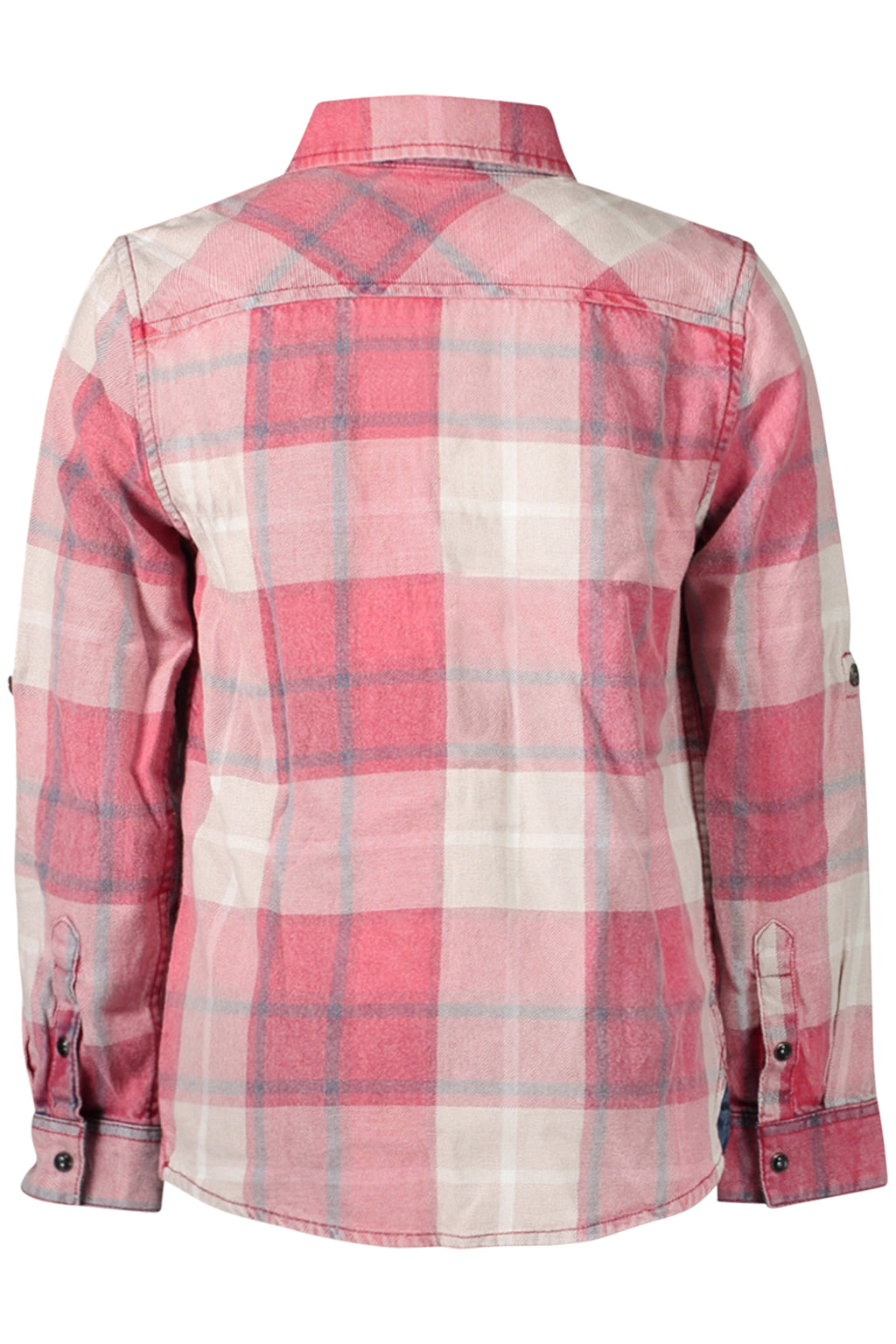 GUESS JEANS LONG-SLEEVED SHIRT FOR KIDS, RED 