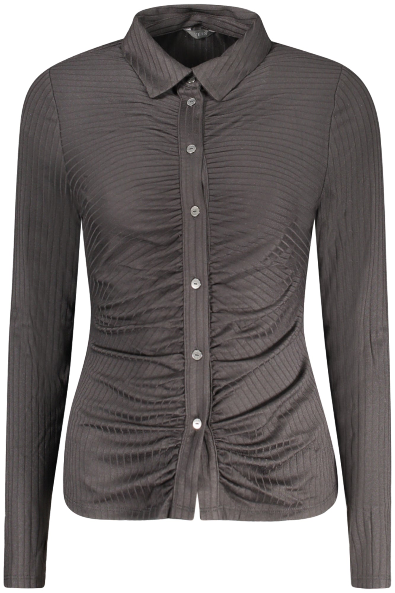 Camisa de manga larga negra para mujer Guess Jeans 