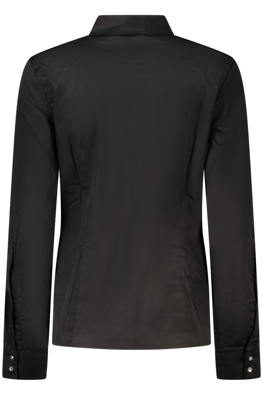 GUESS JEANS WOMEN'S LONG-SLEEVED SHIRT BLACK 