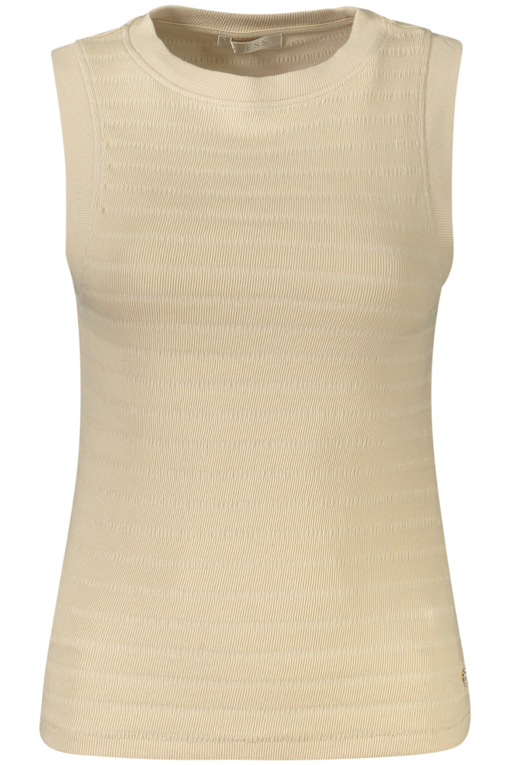 GUESS JEANS WOMEN'S BEIGE TANK TOP 