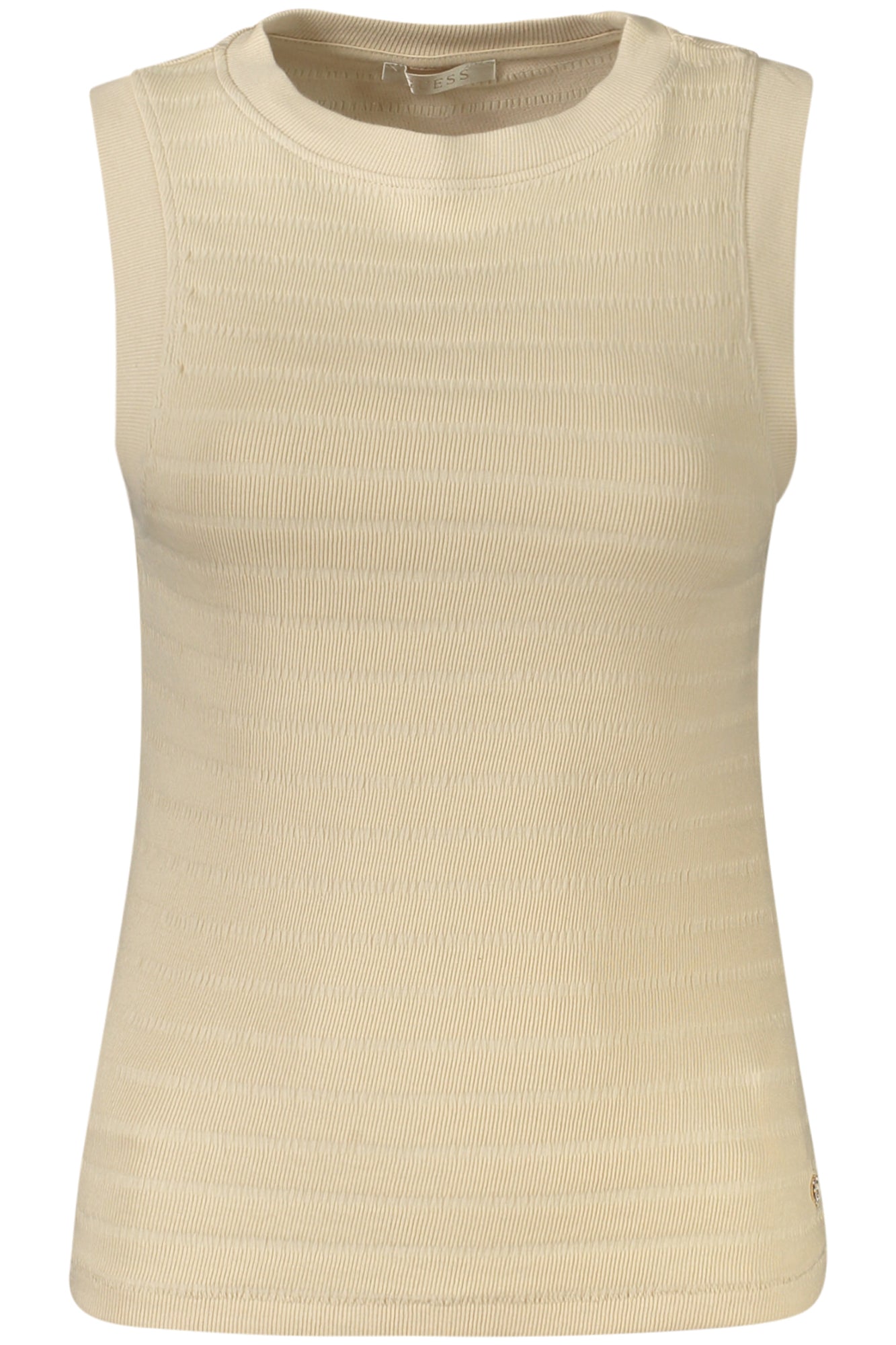 GUESS JEANS WOMEN'S BEIGE TANK TOP 