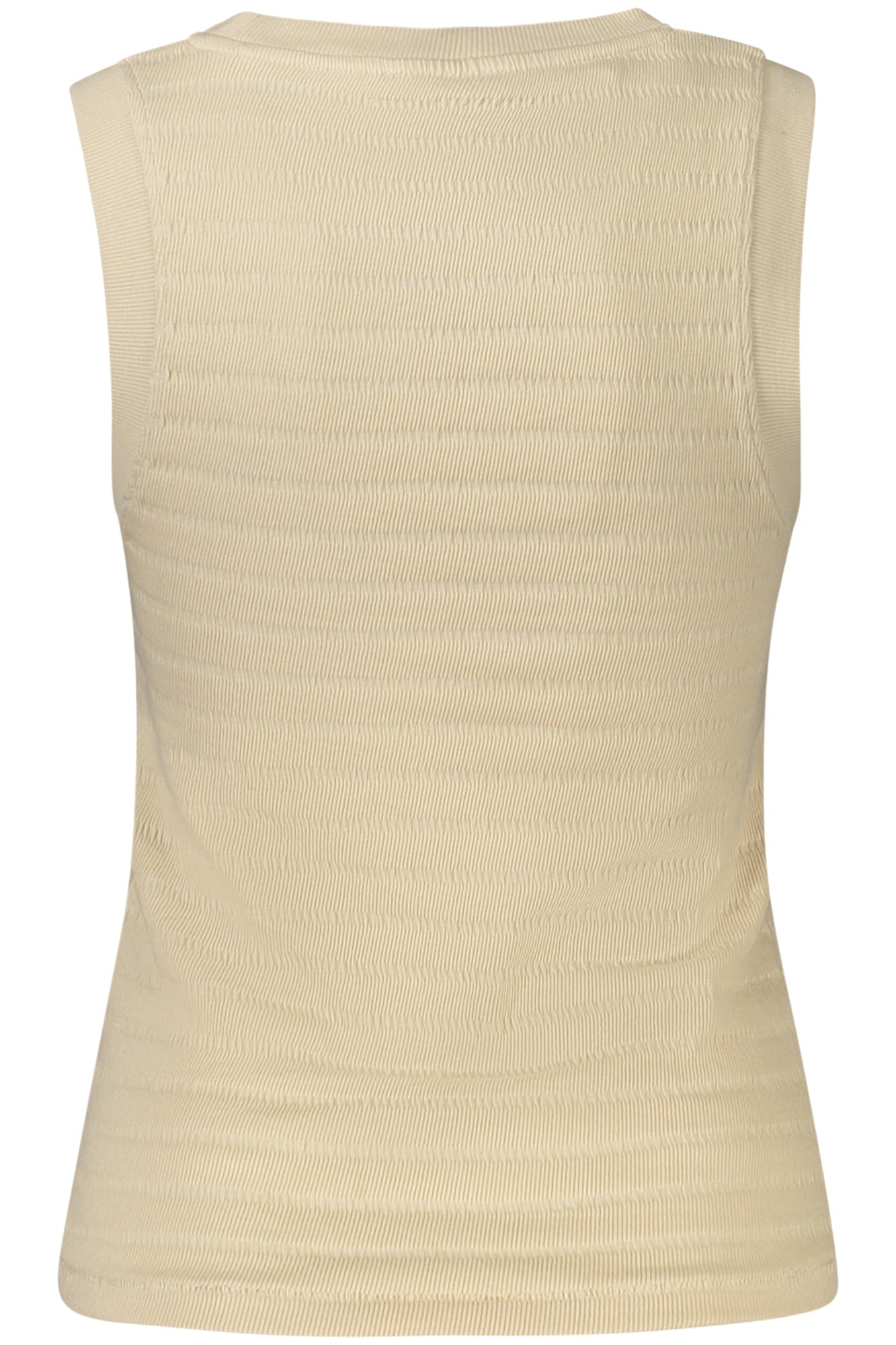 GUESS JEANS WOMEN'S BEIGE TANK TOP 