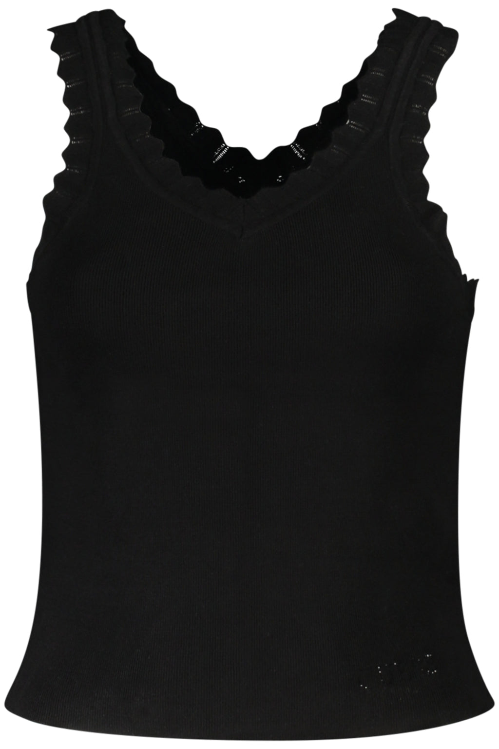 GUESS JEANS WOMEN'S BLACK TANK TOP 