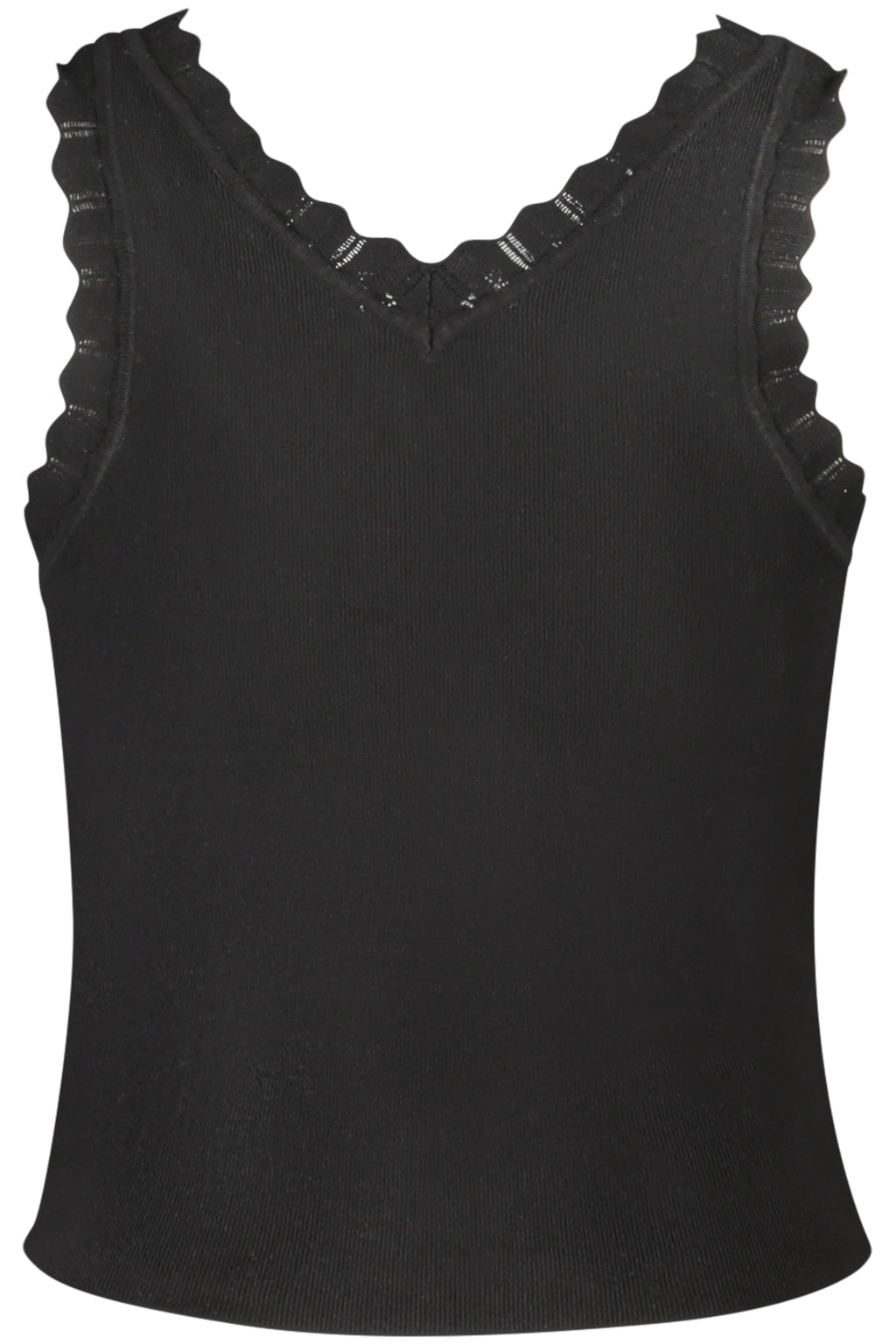 GUESS JEANS WOMEN'S BLACK TANK TOP 