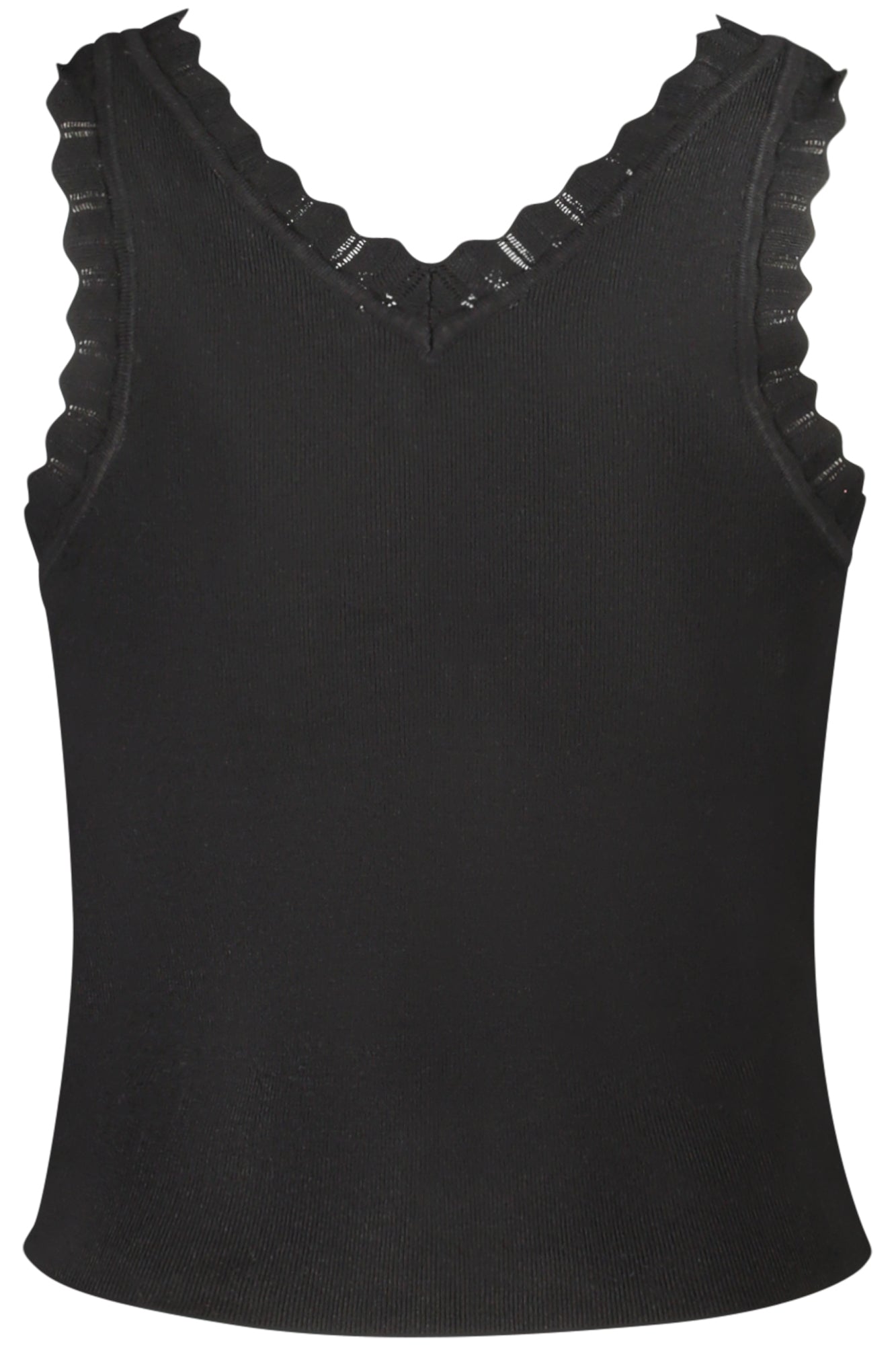 GUESS JEANS WOMEN'S BLACK TANK TOP 