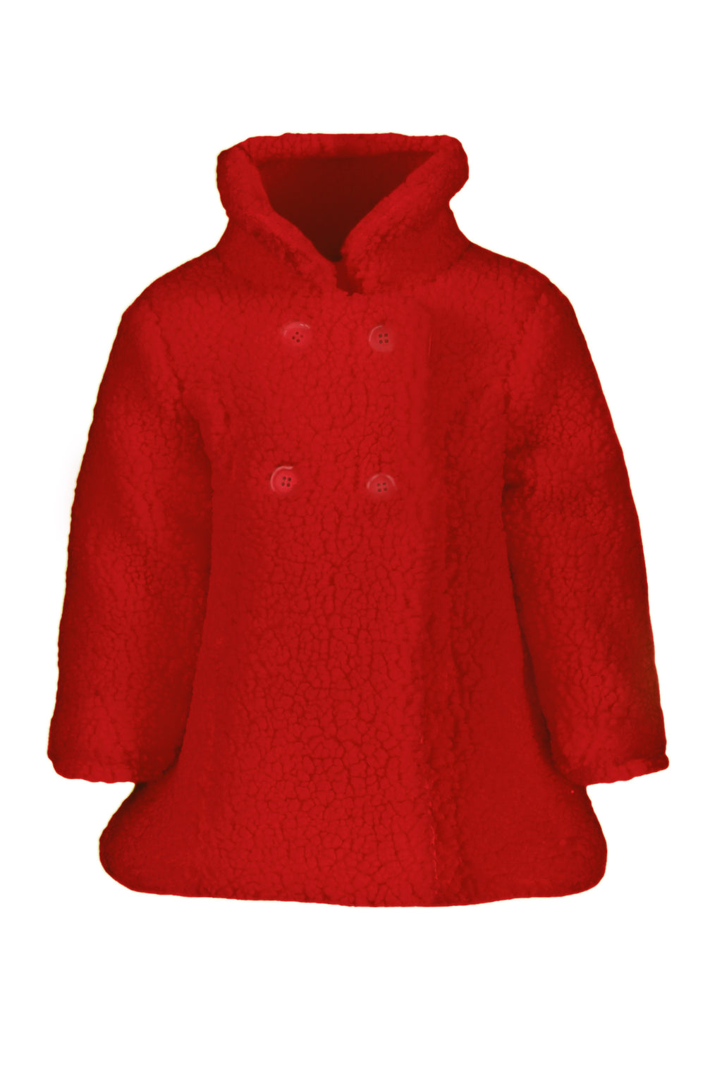 ABRIGO ROJO GUESS JEANS PARA NIÑA 