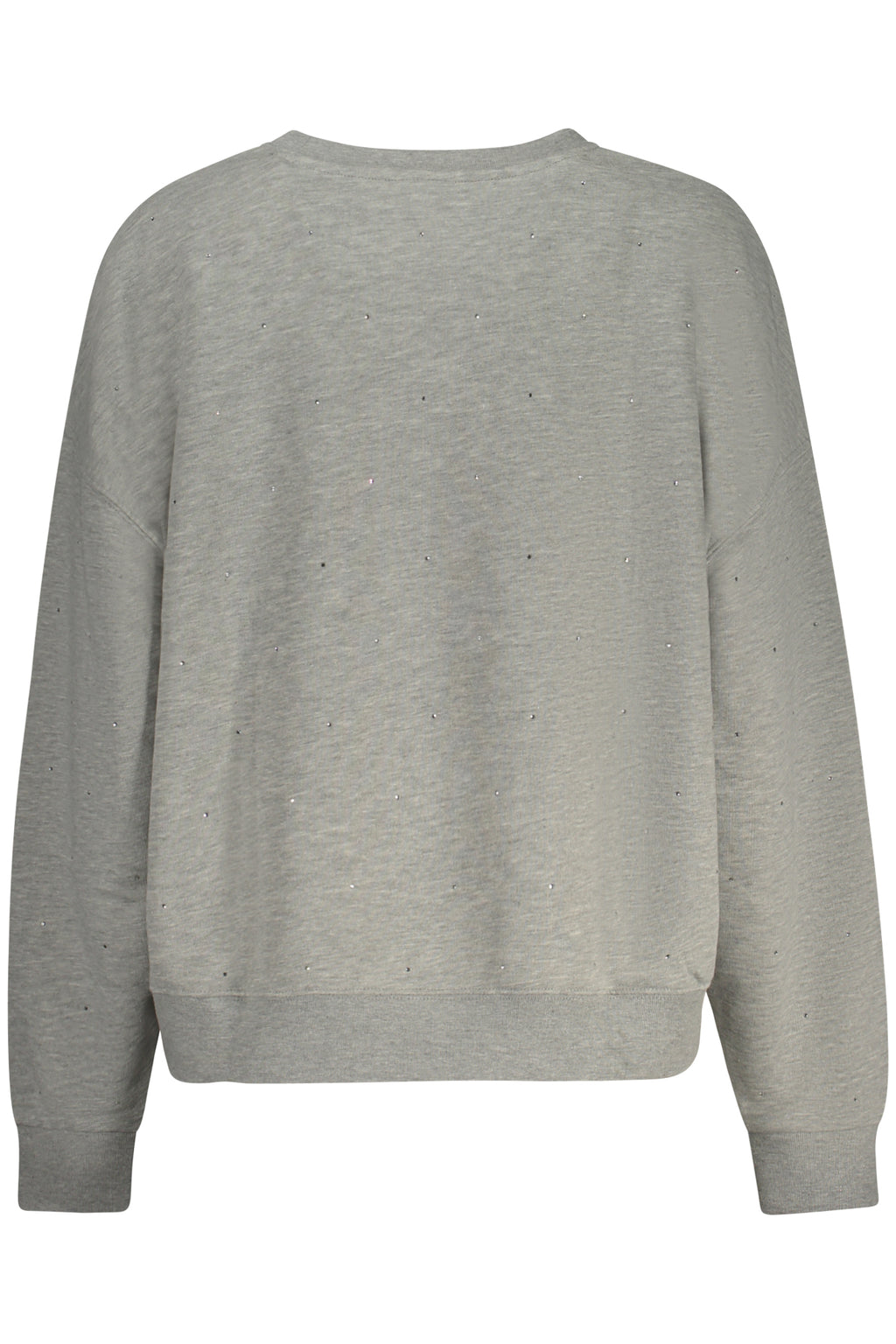 GUESS JEANS WOMEN'S GRAY ZIP-UP SWEATSHIRT 