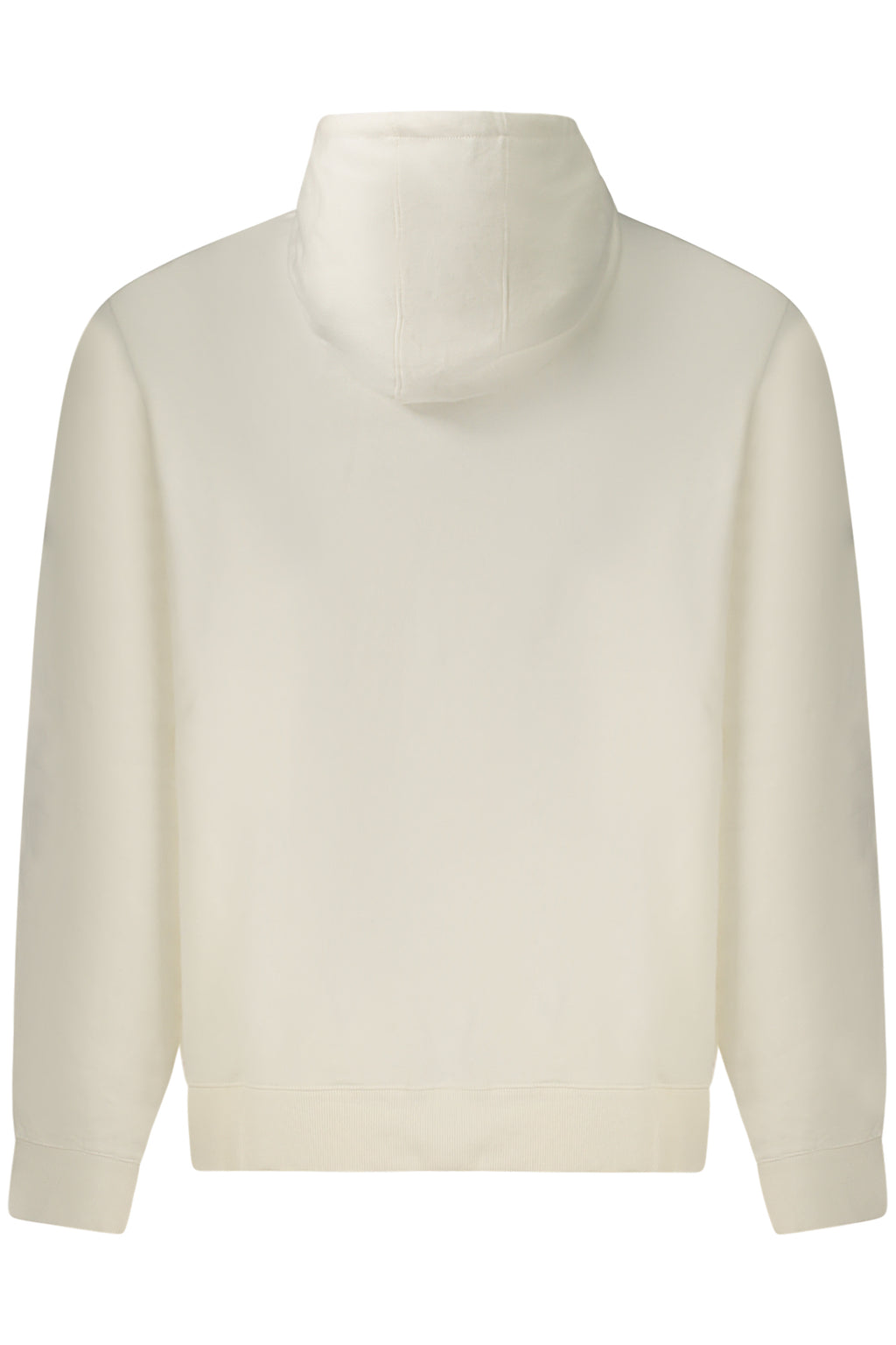 GUESS JEANS FELPA SENZA ZIP UOMO BIANCO