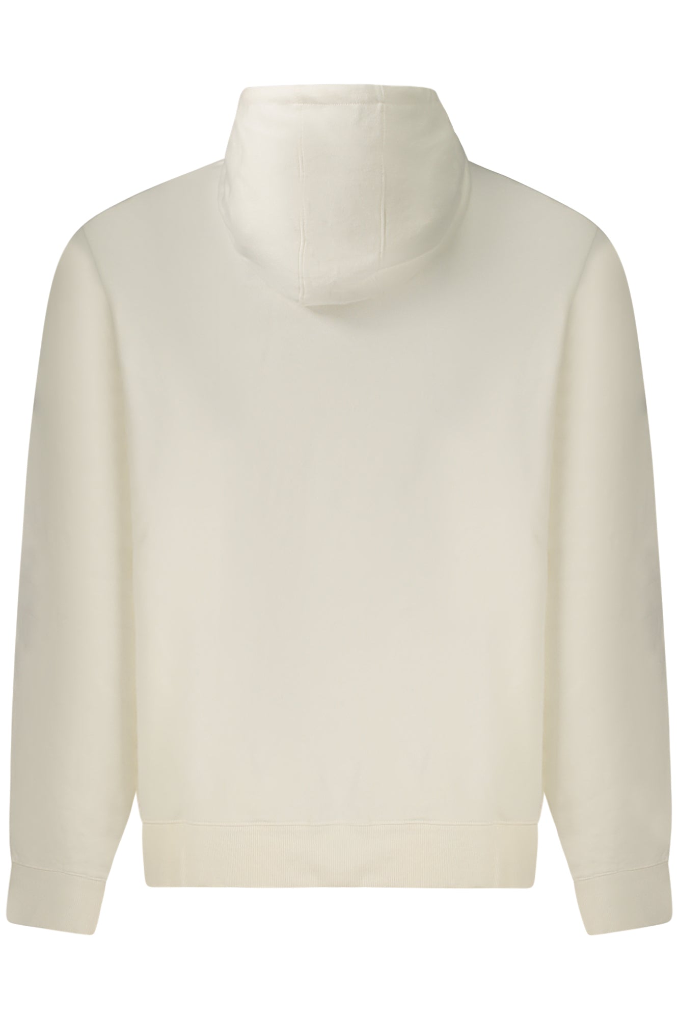 GUESS JEANS FELPA SENZA ZIP UOMO BIANCO