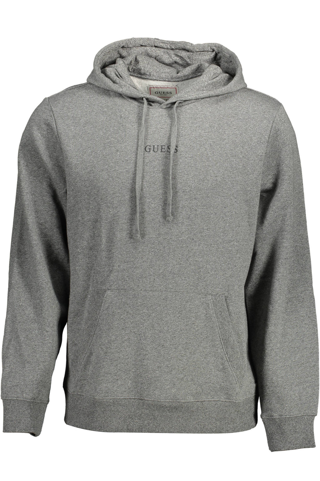GUESS JEANS MEN'S GRAY ZIP-UP SWEATSHIRT 