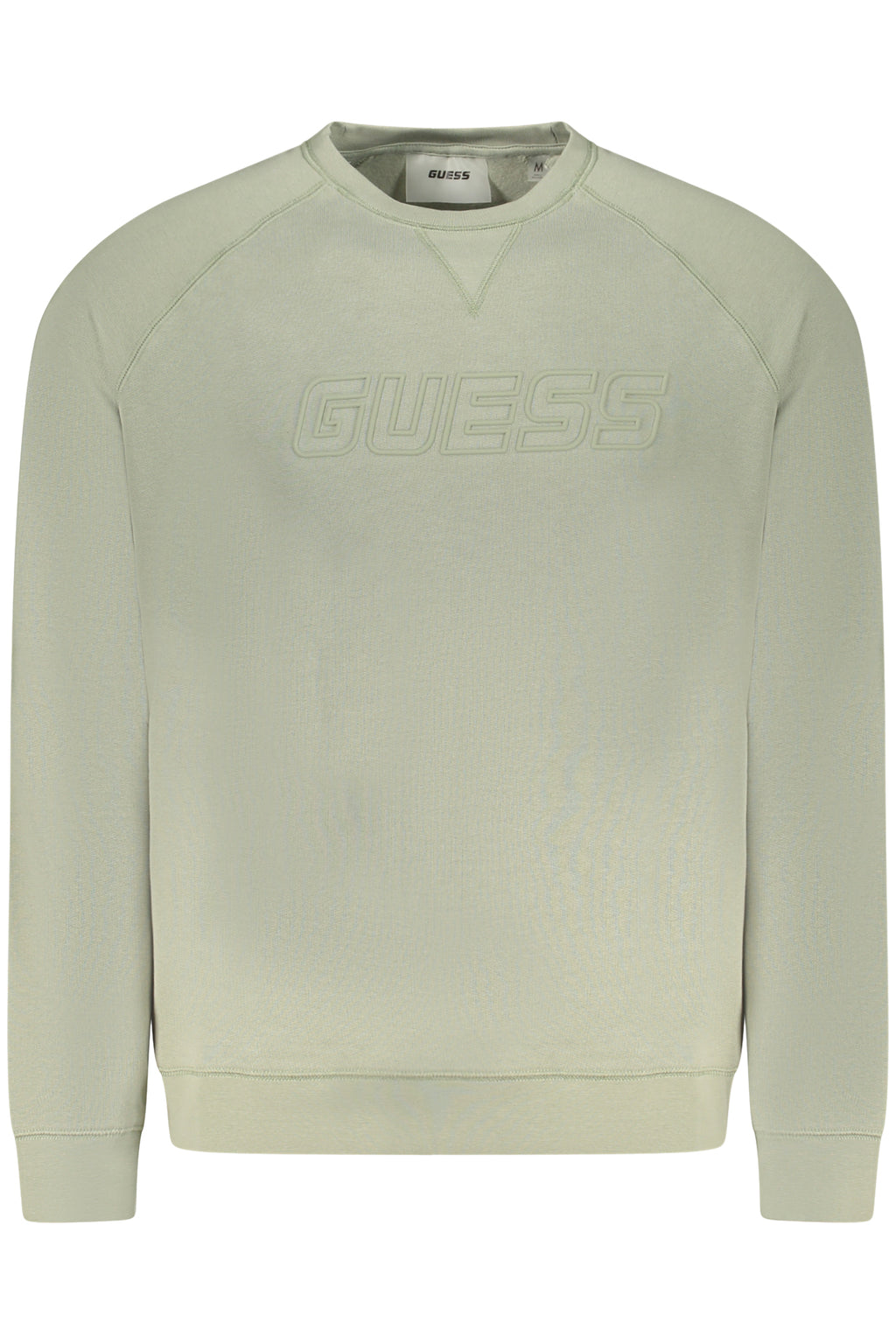 GUESS JEANS FELPA SENZA ZIP UOMO VERDE