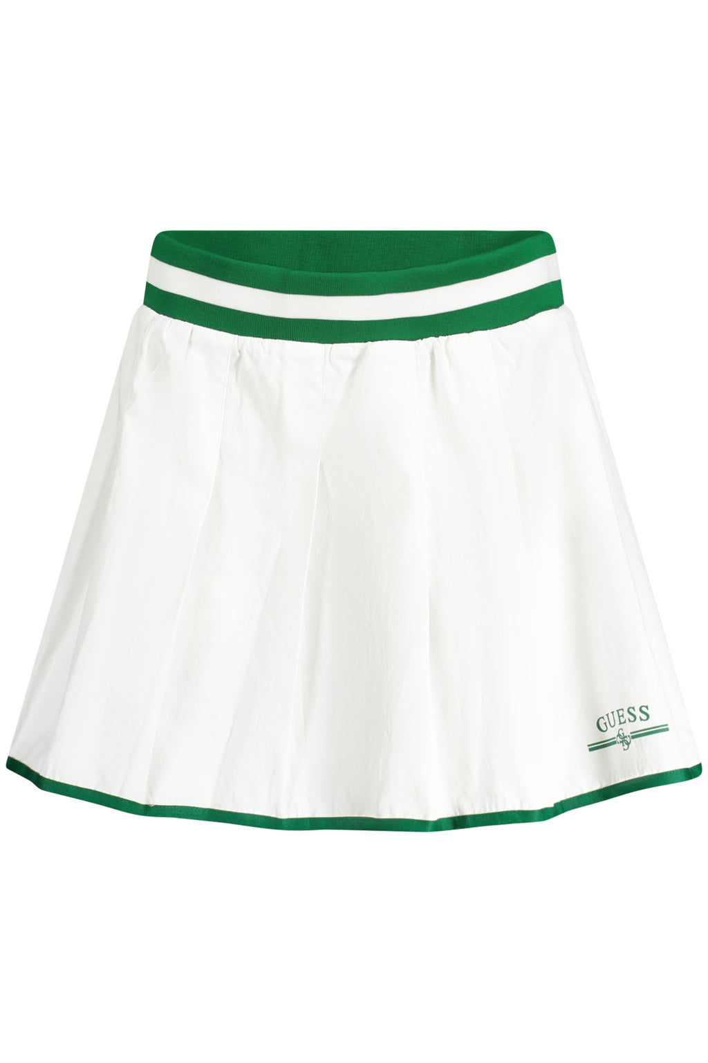 FALDA CORTA GUESS JEANS MUJER BLANCA 