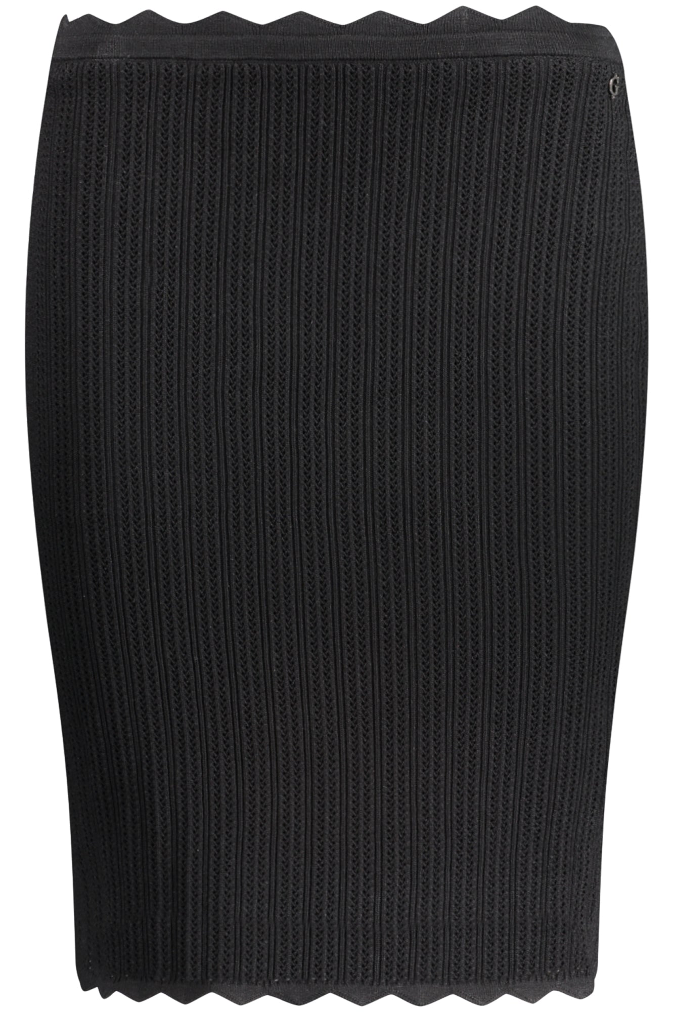 FALDA LARGA NEGRA GUESS JEANS PARA MUJER 