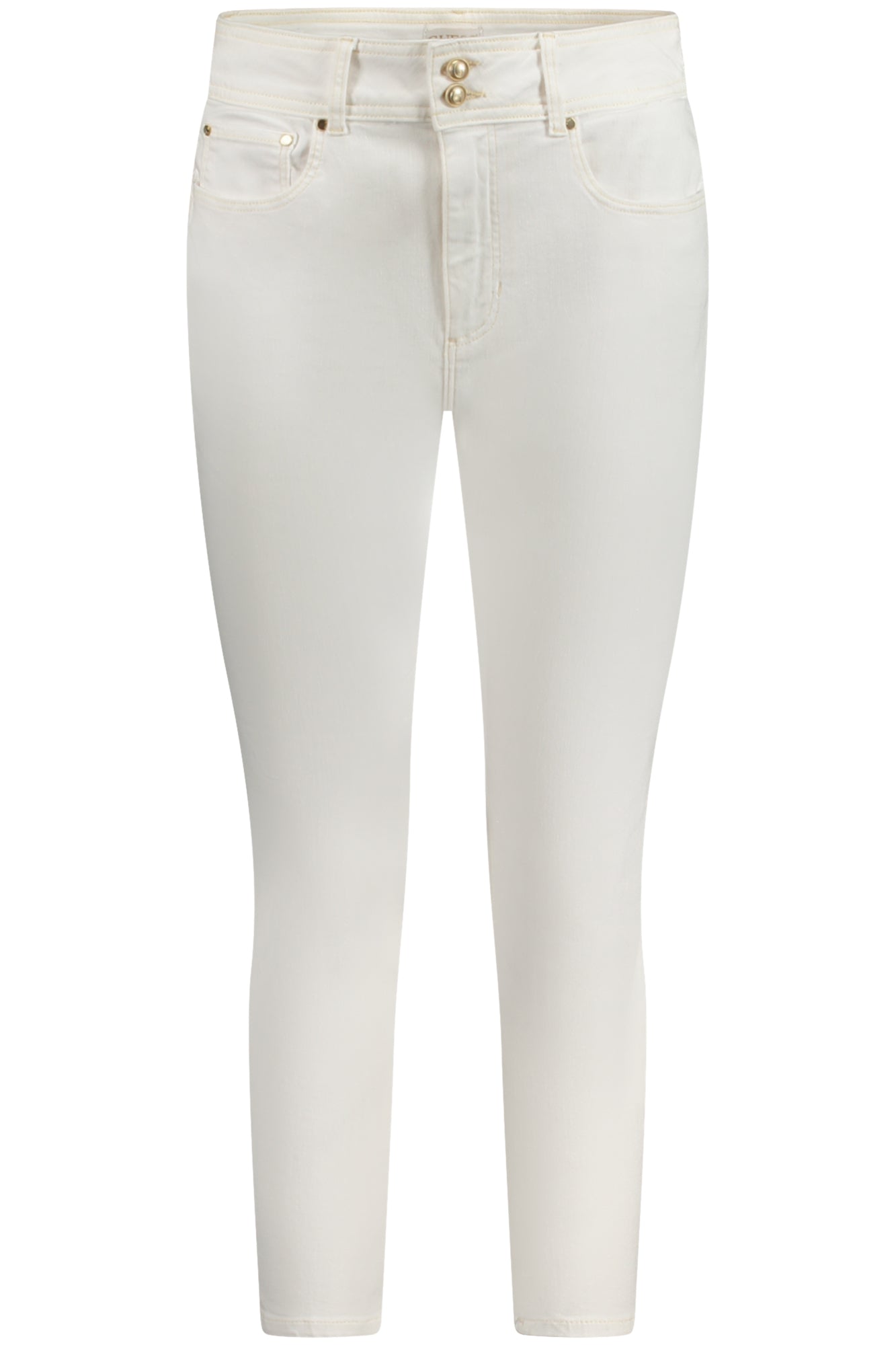 GUESS JEANS WOMEN'S WHITE DENIM JEANS 