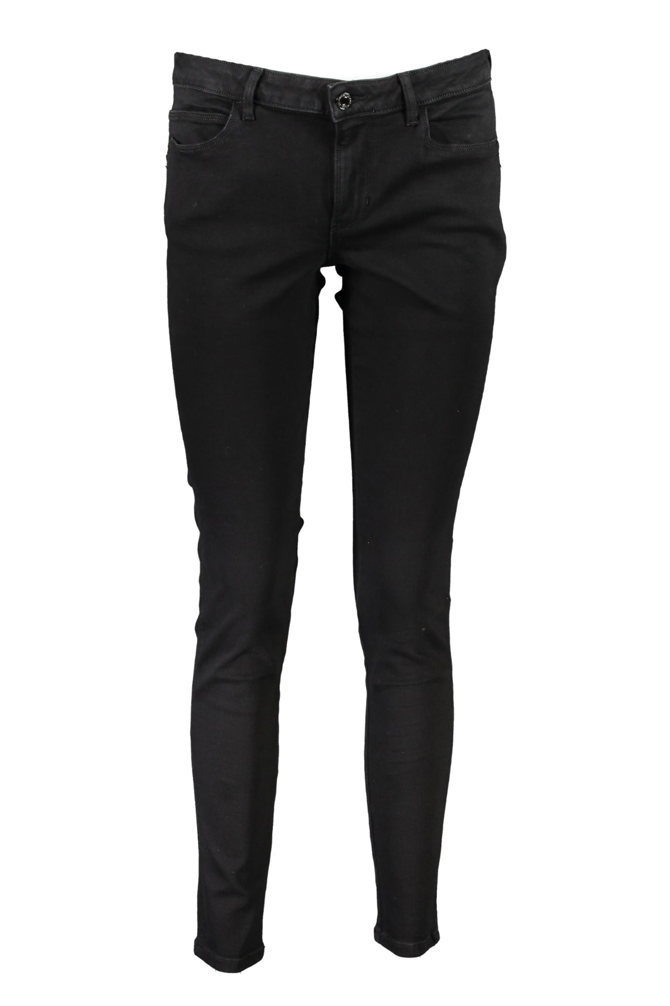 GUESS JEANS WOMEN'S BLACK DENIM JEANS 