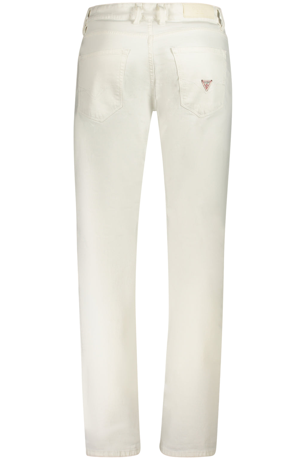 GUESS JEANS MEN'S WHITE DENIM JEANS 