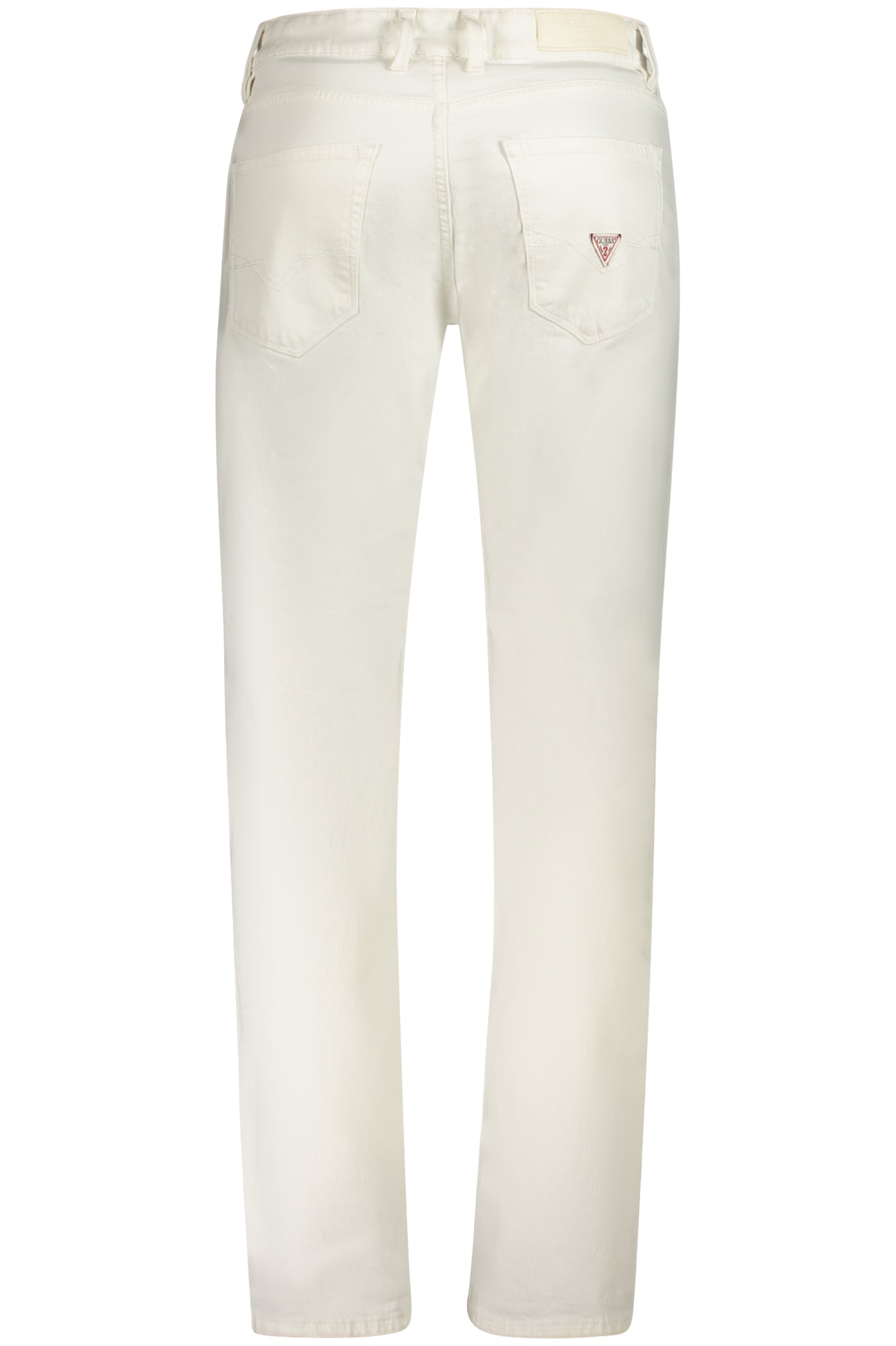 GUESS JEANS MEN'S WHITE DENIM JEANS 