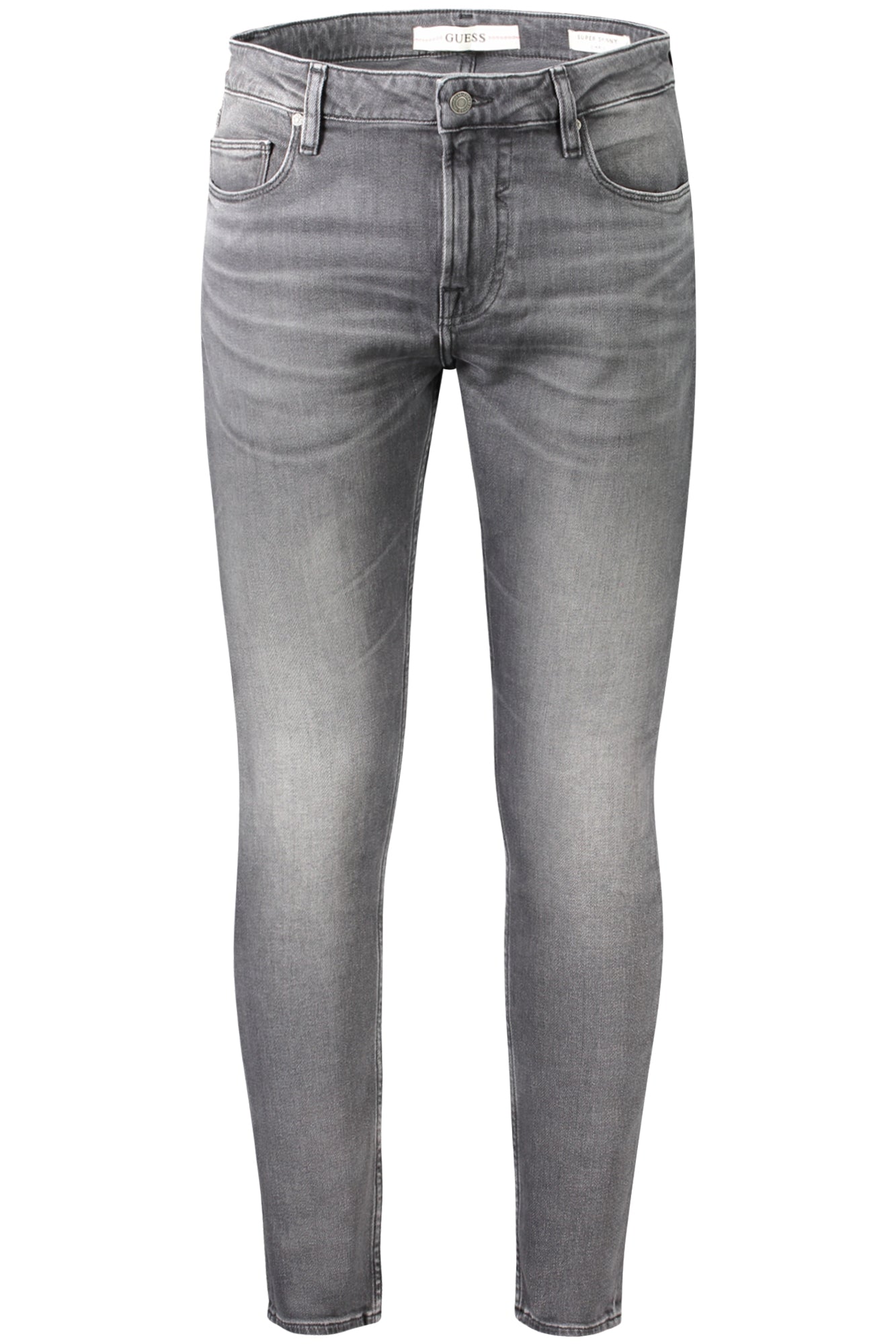 GUESS JEANS MEN'S GRAY DENIM JEANS 