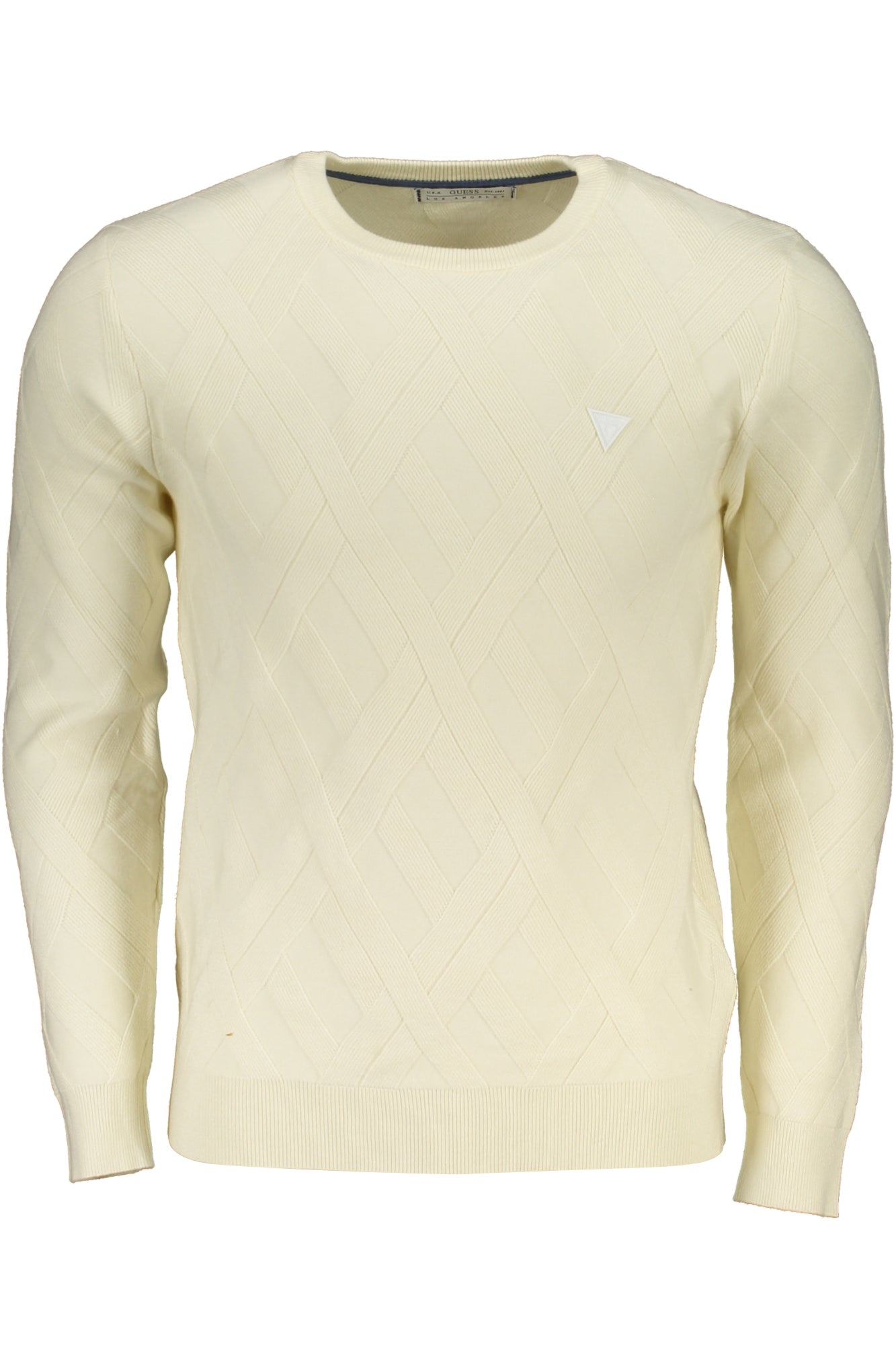 SUÉTER BLANCO GUESS JEANS PARA HOMBRE 