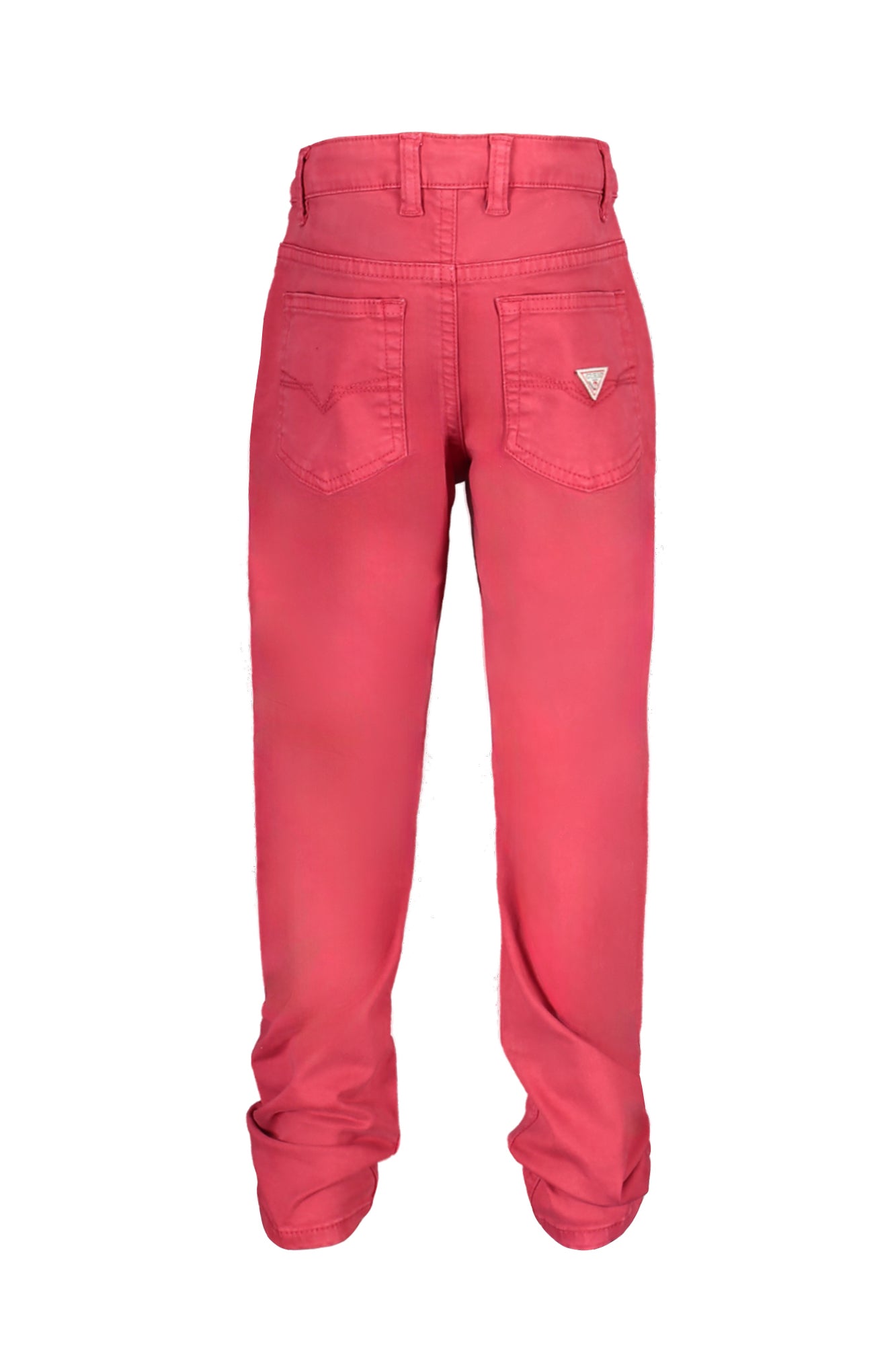 GUESS JEANS RED TROUSERS FOR CHILDREN 