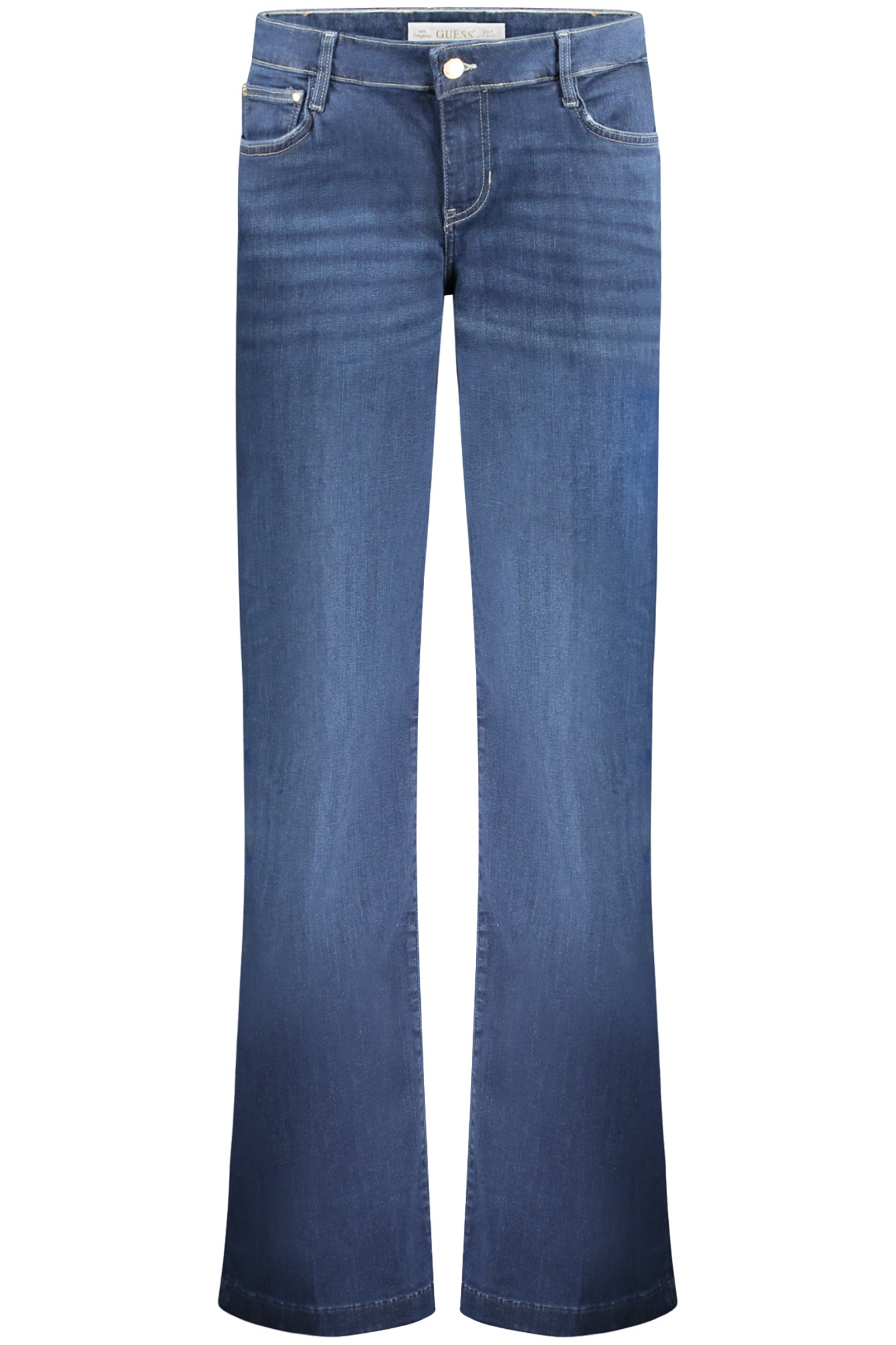 GUESS JEANS WOMEN'S BLUE TROUSERS 