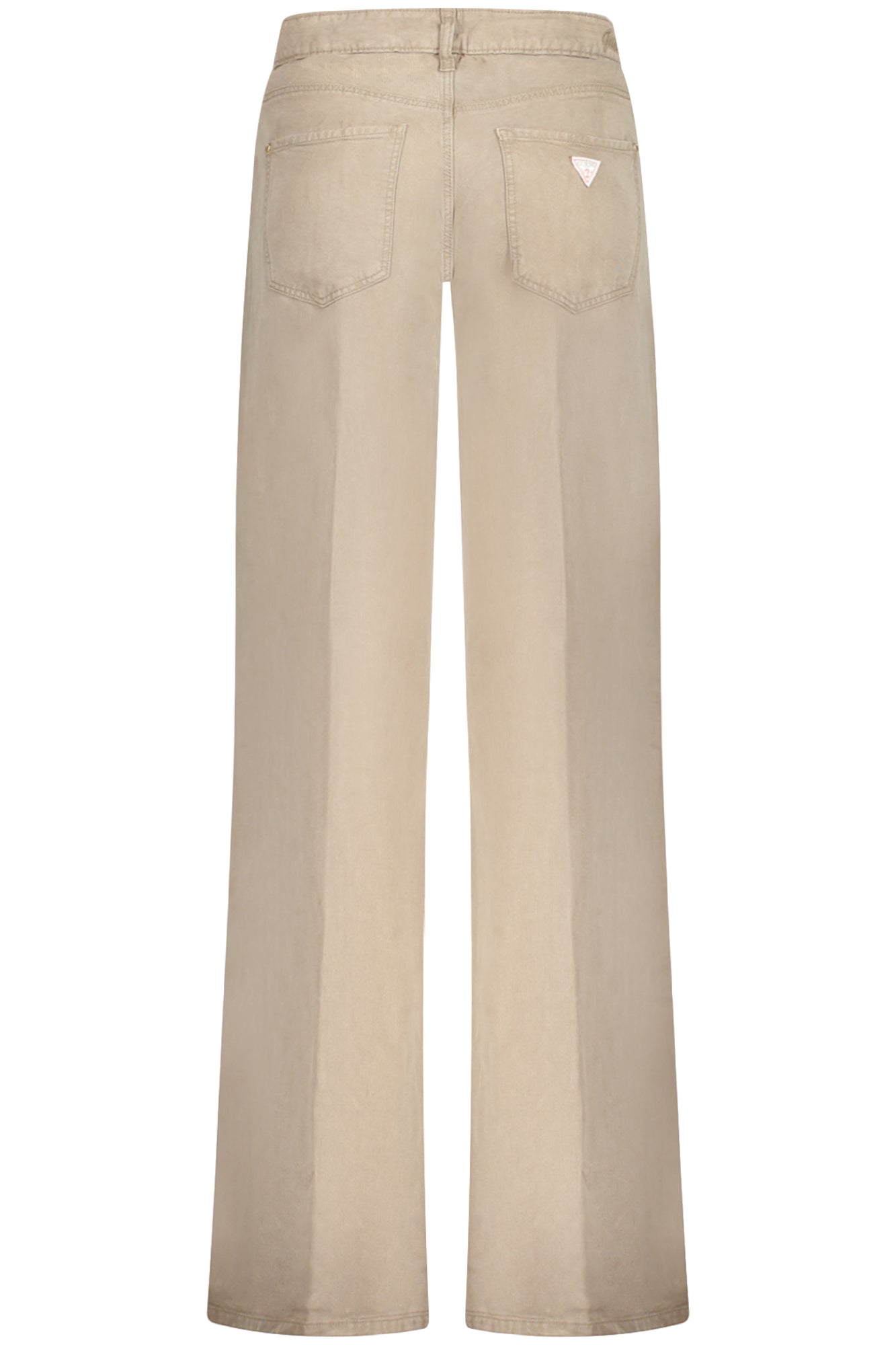 GUESS JEANS WOMEN'S GREEN TROUSERS 