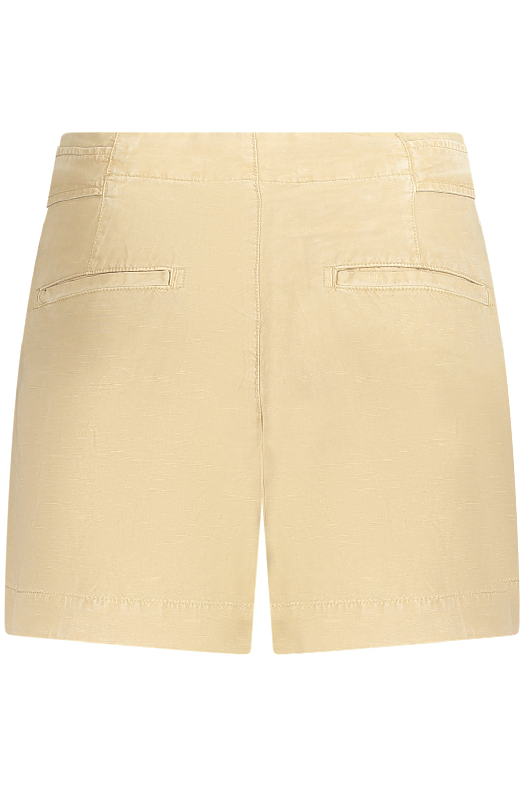 PANTALONES CORTOS GUESS JEANS BEIGE PARA MUJER 