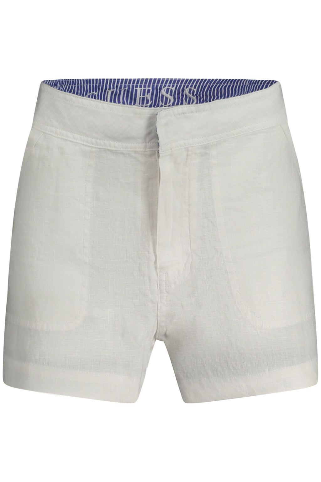 GUESS JEANS WOMEN'S WHITE SHORTS 
