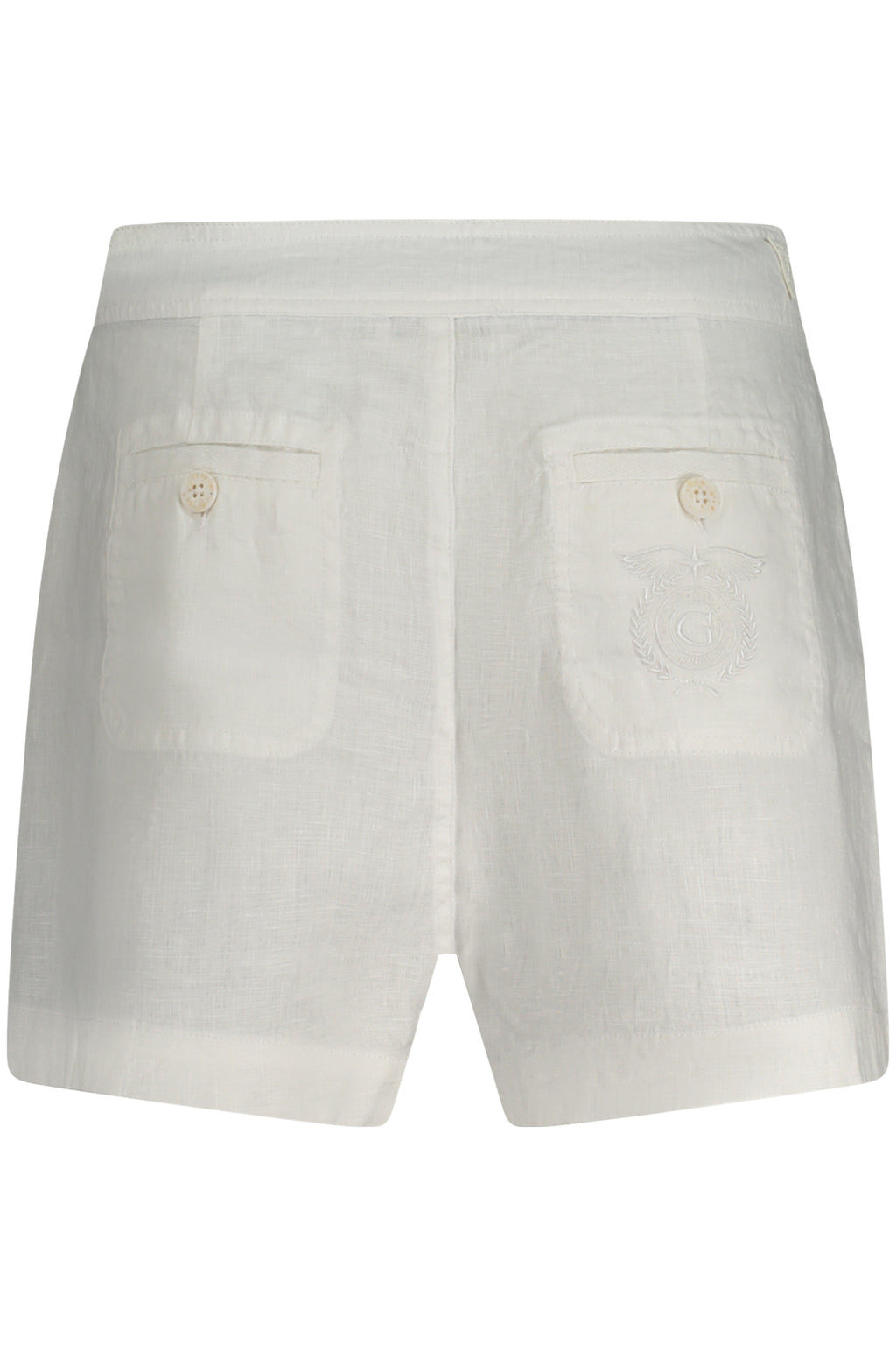 GUESS JEANS WOMEN'S WHITE SHORTS 