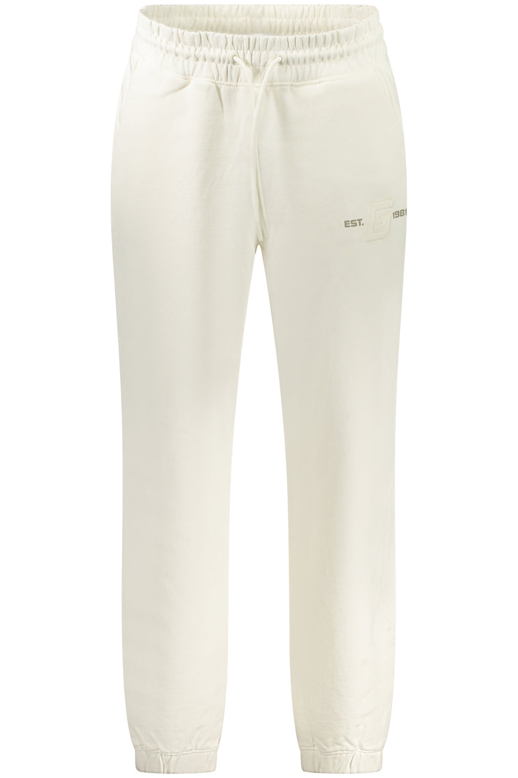 GUESS JEANS MEN'S WHITE TROUSERS 