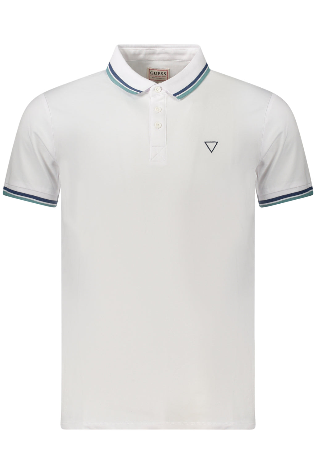 POLO DE MANGA CORTA PARA HOMBRE GUESS JEANS BLANCO 