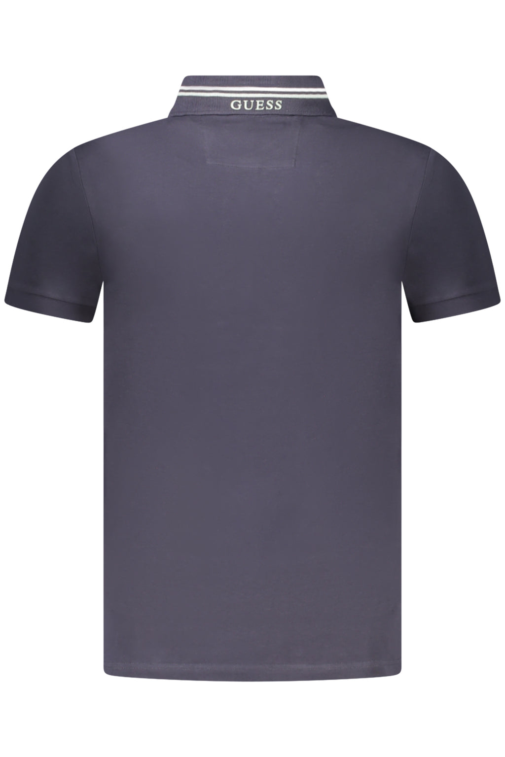 GUESS JEANS POLO MANICHE CORTE UOMO BLU