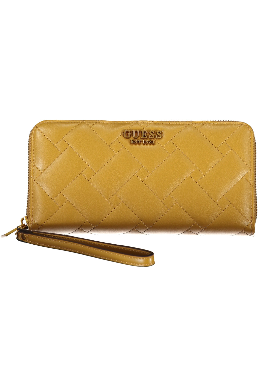GUESS JEANS WOMEN'S YELLOW WALLET 