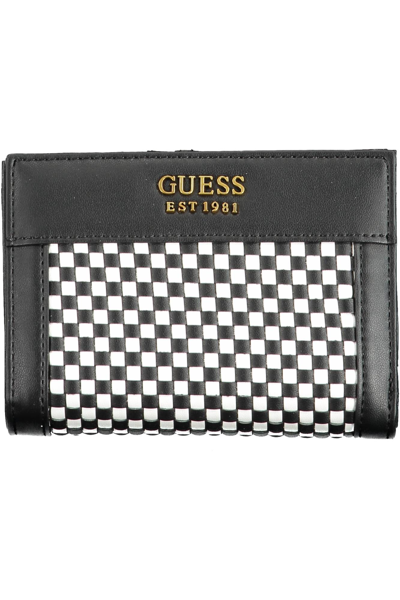 GUESS JEANS WOMEN'S BLACK WALLET 