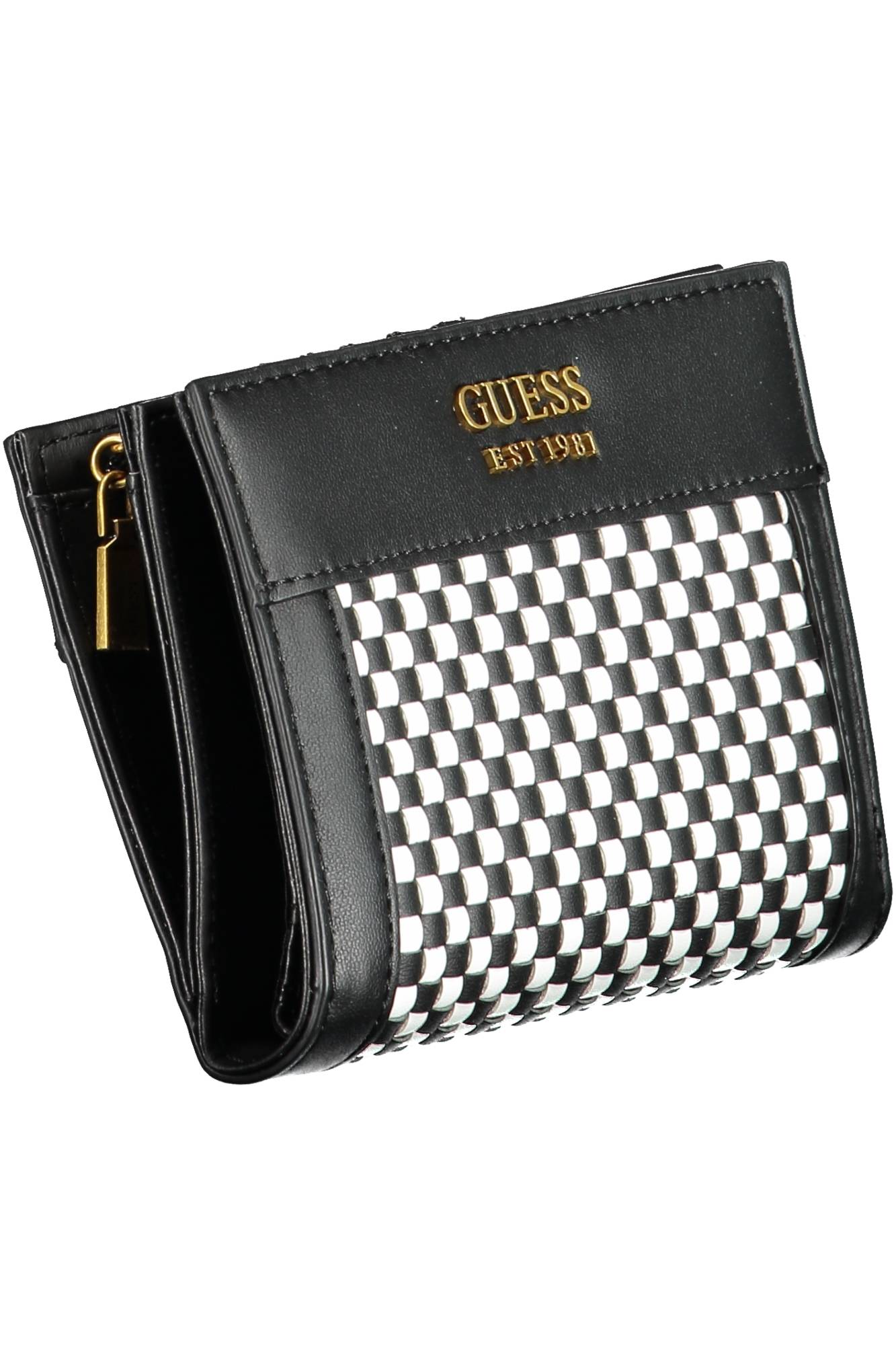 GUESS JEANS WOMEN'S BLACK WALLET 