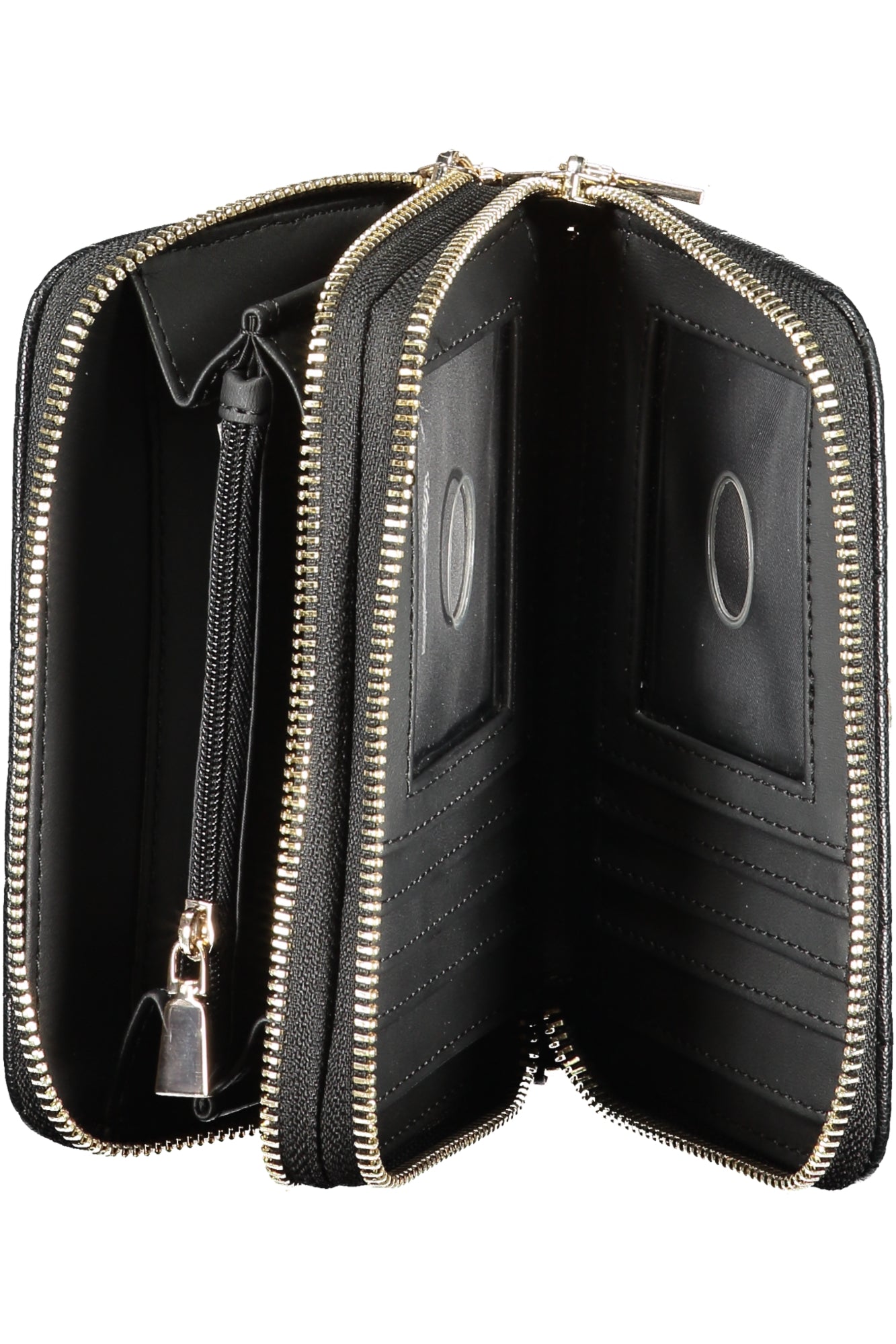 GUESS JEANS WOMEN'S BLACK WALLET 